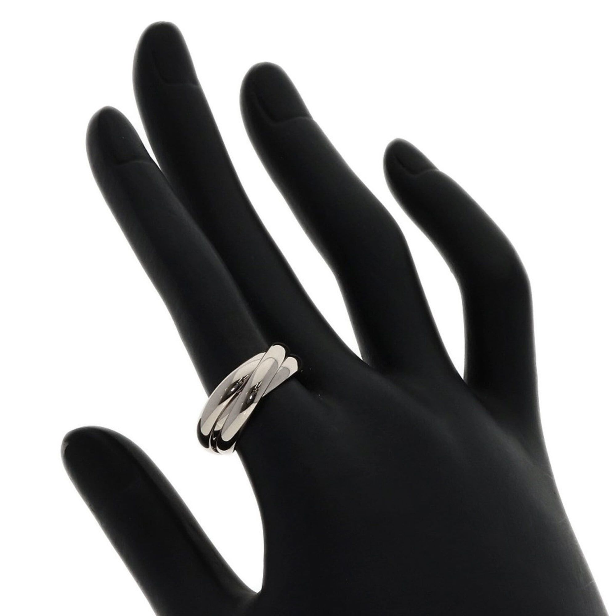 Cartier Cartier Trinity #54 Ring, 18K White Gold, Women's, CARTIER Size ONE SIZE - 6 Thumbnail
