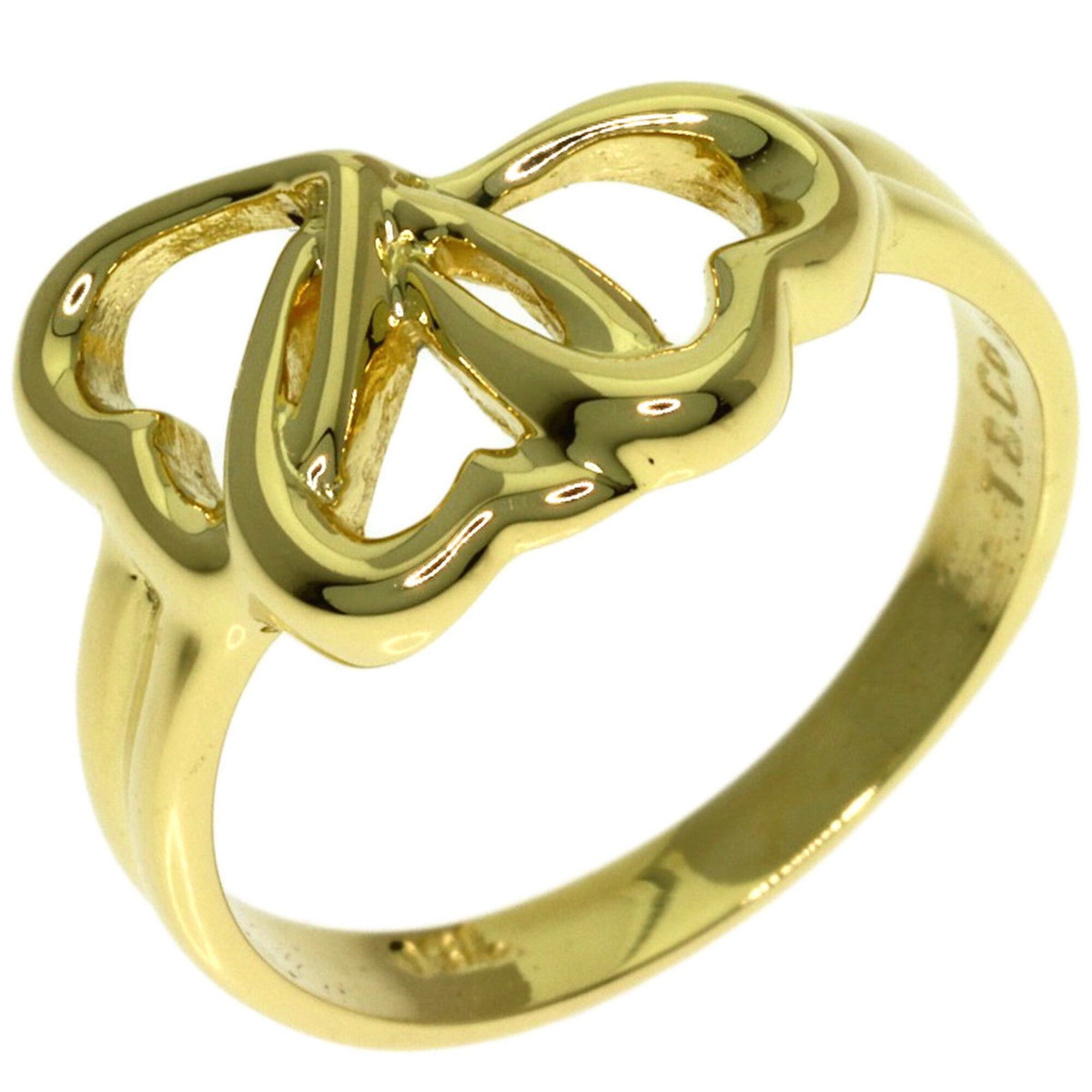 Tiffany & Co. Tiffany & Co. Triple Heart Ring, 18K Yellow Gold, Women's. Size ONE SIZE - 2 Thumbnail