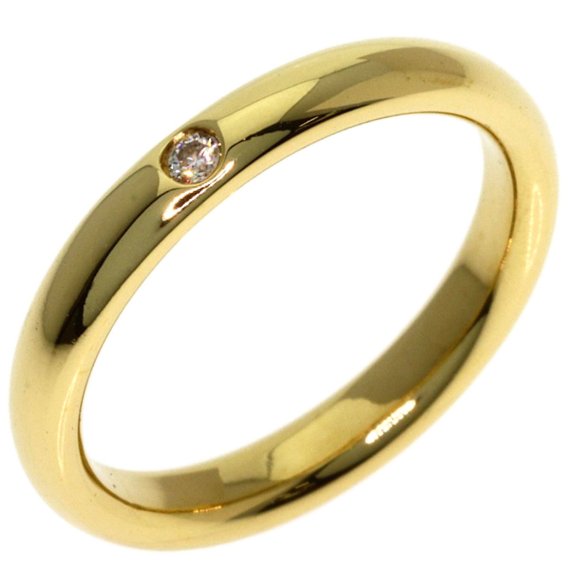 Tiffany & Co. Tiffany & Co. Stacking Band 1P Diamond Ring, 18K Yellow Gold, Women's. Size ONE SIZE - 2 Thumbnail