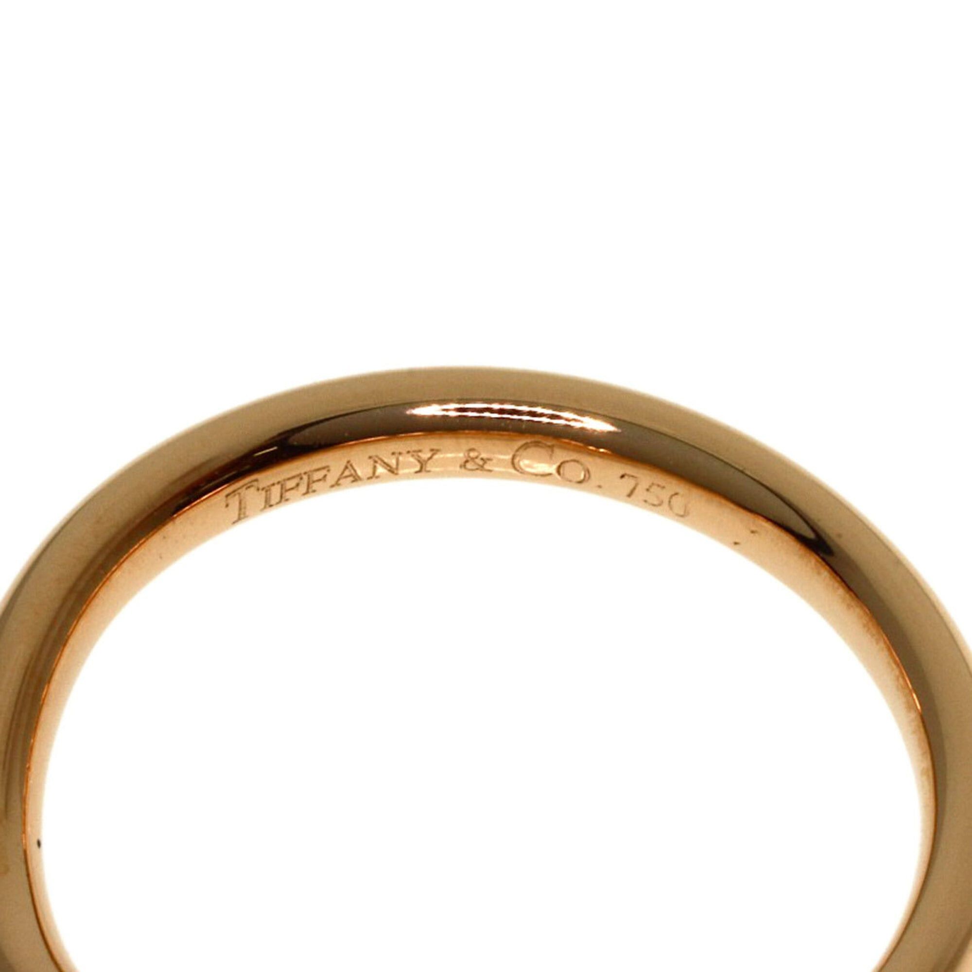 Tiffany & Co. Tiffany & Co. Curved Band 1P Diamond Ring, 18K Pink Gold, Women's. Size ONE SIZE - 5 Thumbnail