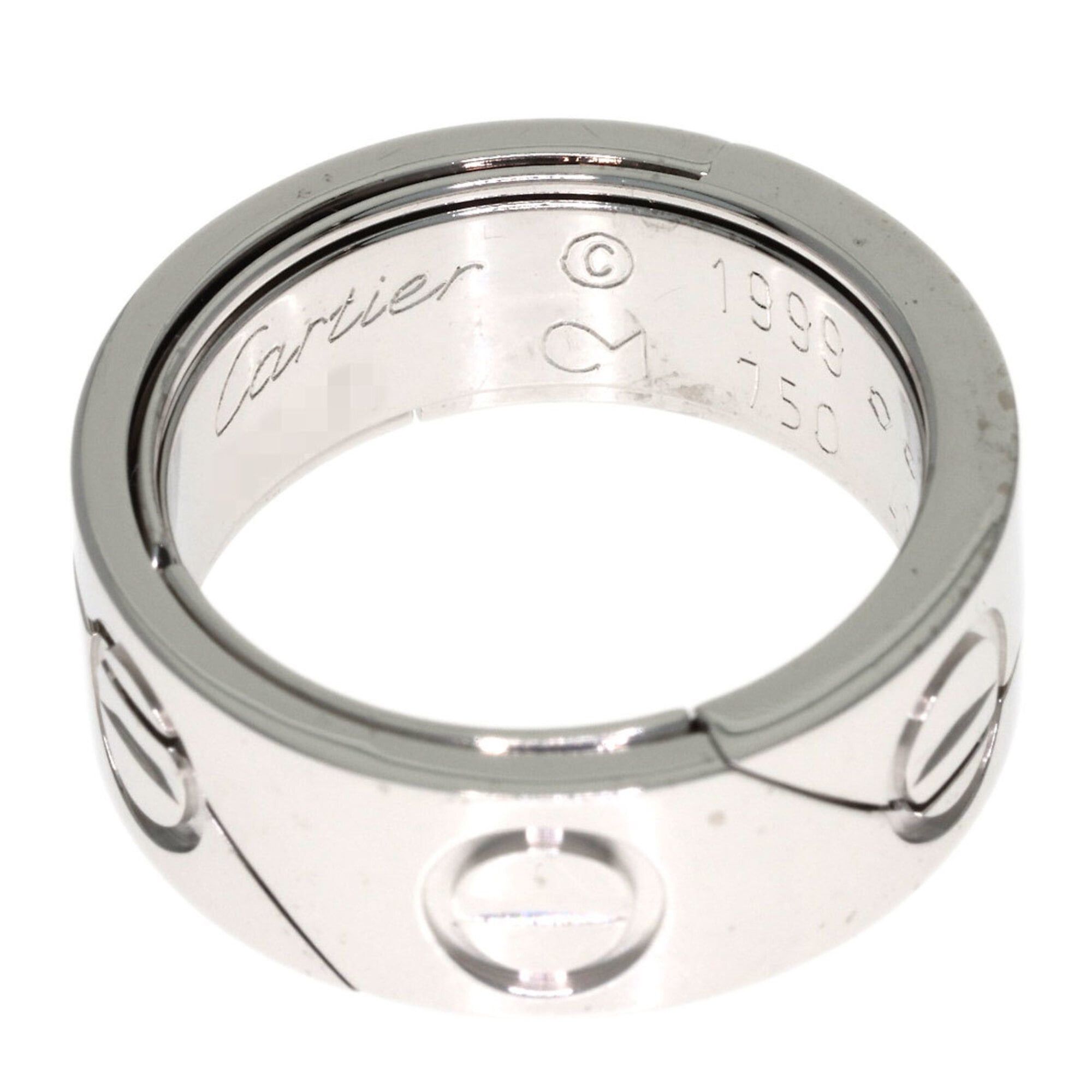 Cartier Cartier Astro Love Ring #49, 18K White Gold, Women's Ring, CARTIER Size ONE SIZE - 4 Thumbnail