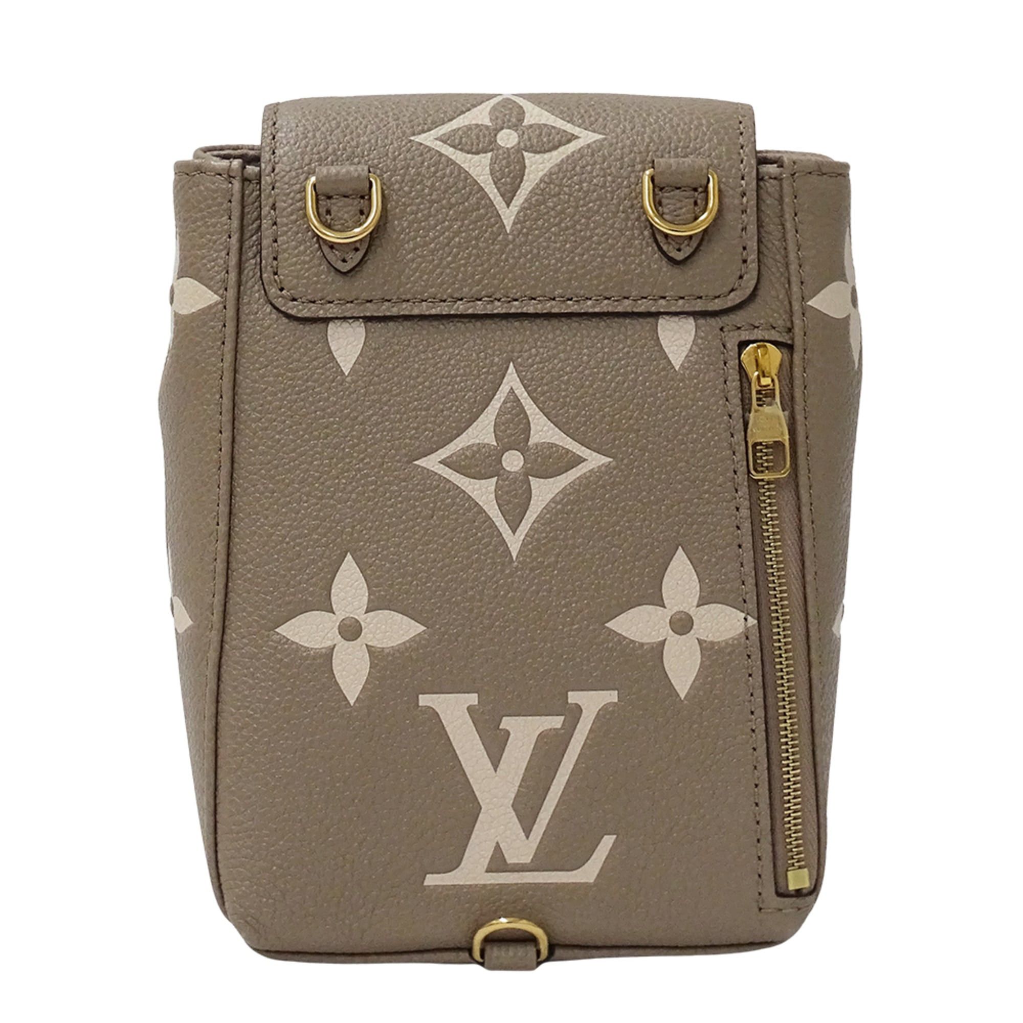 Louis Vuitton Louis Vuitton Bicolor Monogram Empreinte Handbag Women's Brand Backpack Tiny Tourtrell Cream M80738 Beige Mini Size ONE SIZE - 2 Thumbnail