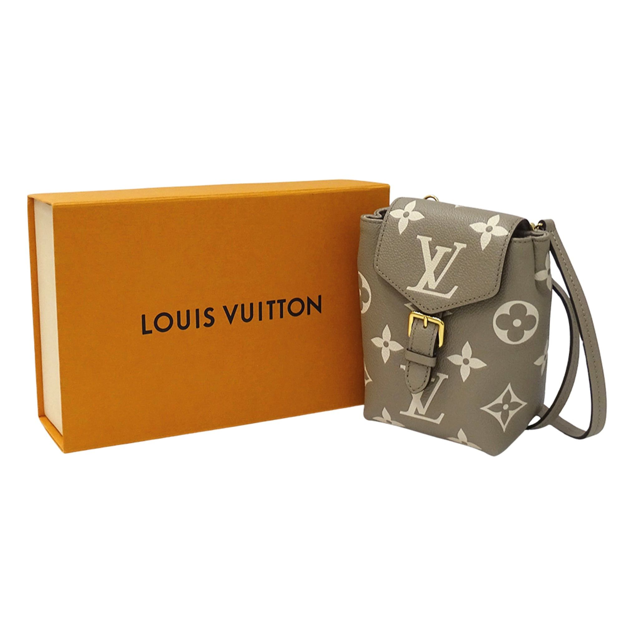 Louis Vuitton Louis Vuitton Bicolor Monogram Empreinte Handbag Women's Brand Backpack Tiny Tourtrell Cream M80738 Beige Mini Size ONE SIZE - 8 Thumbnail