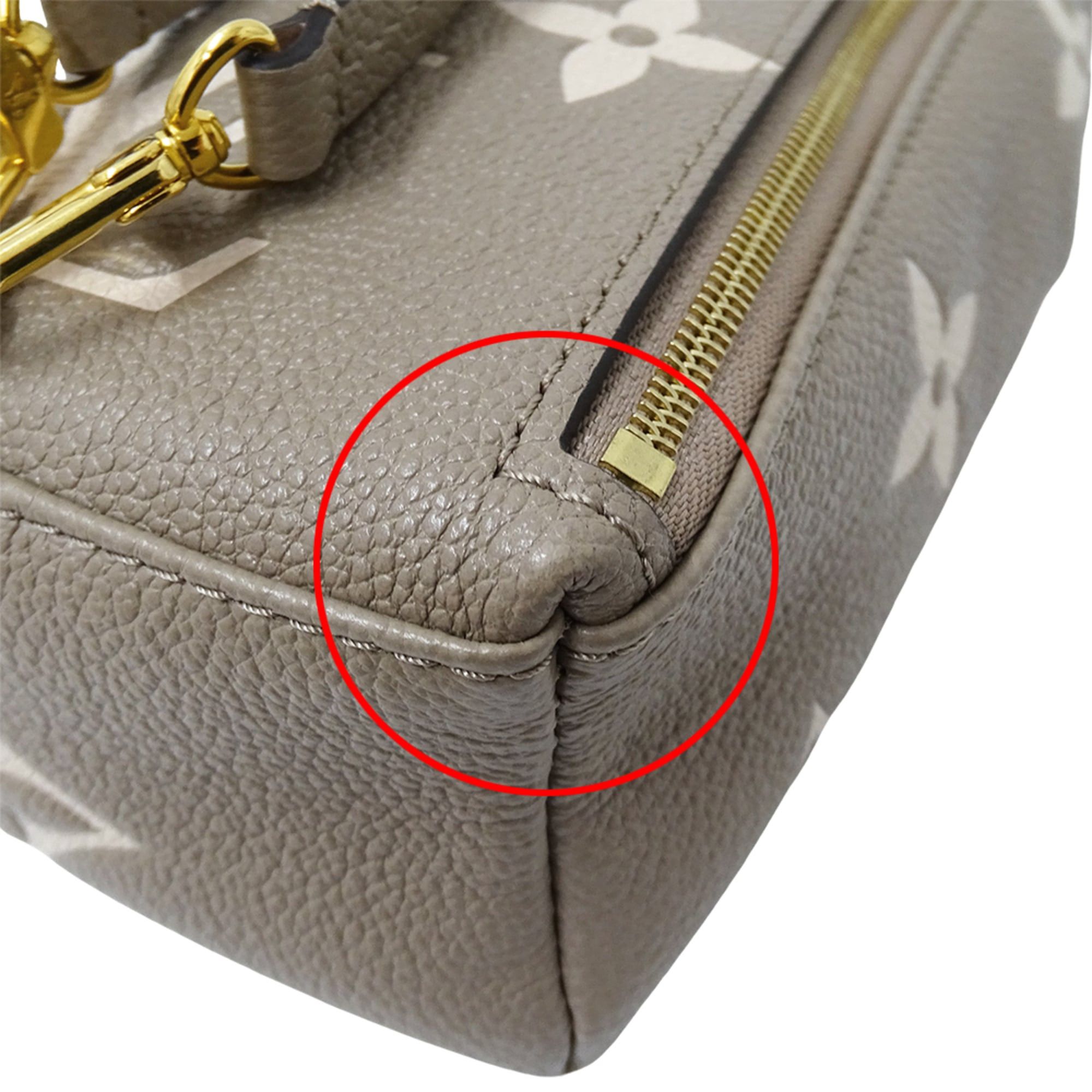 Louis Vuitton Louis Vuitton Bicolor Monogram Empreinte Handbag Women's Brand Backpack Tiny Tourtrell Cream M80738 Beige Mini Size ONE SIZE - 11 Thumbnail