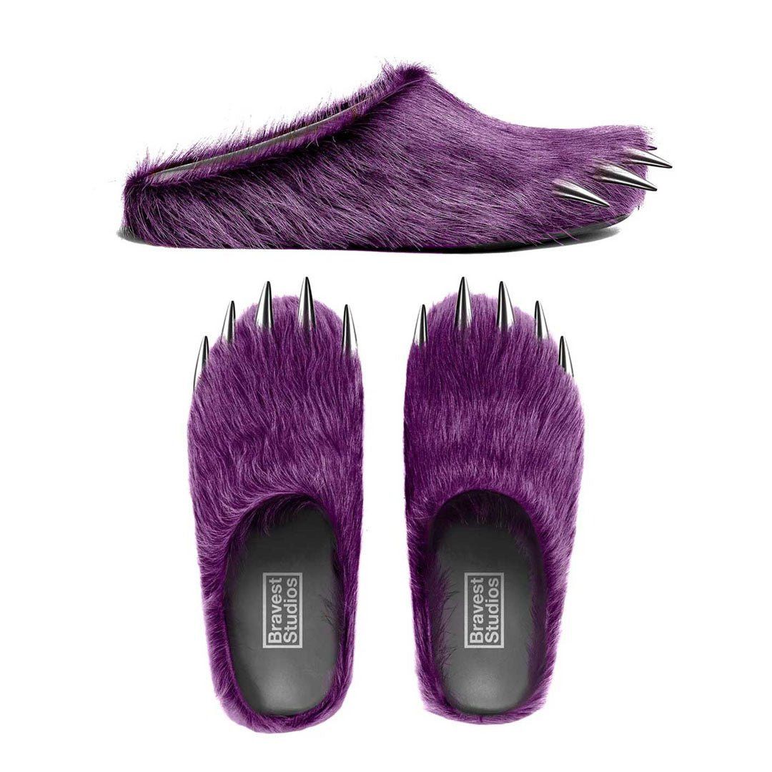 Bravest Studios Bear Claw Mule Purple Size US 5.5 / EU 38 - 2 Thumbnail