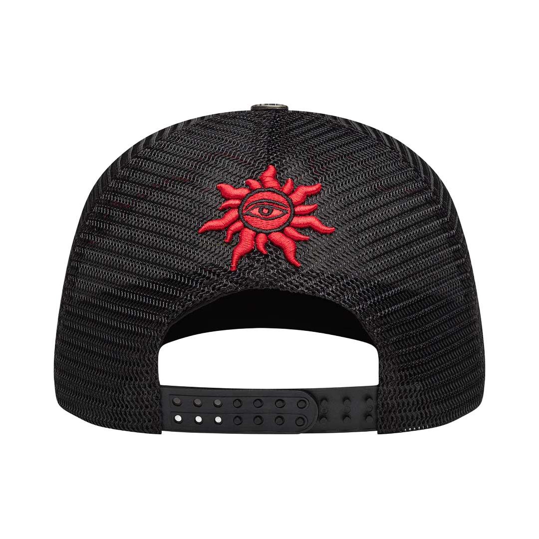 Godspeed Neo Trucker Hat Black Yellow Red Size ONE SIZE - 2 Thumbnail