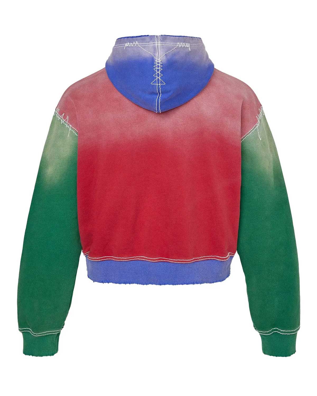 Vale Forever Looney Tunes Multicolor Zip Up Hoodie Red/Green Size US S / EU 44-46 / 1 - 2 Thumbnail
