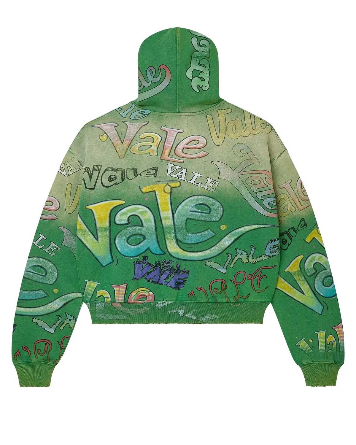Vale Forever Spearmint Zip Up Hoodie Green Size US L / EU 52-54 / 3 - 2 Thumbnail