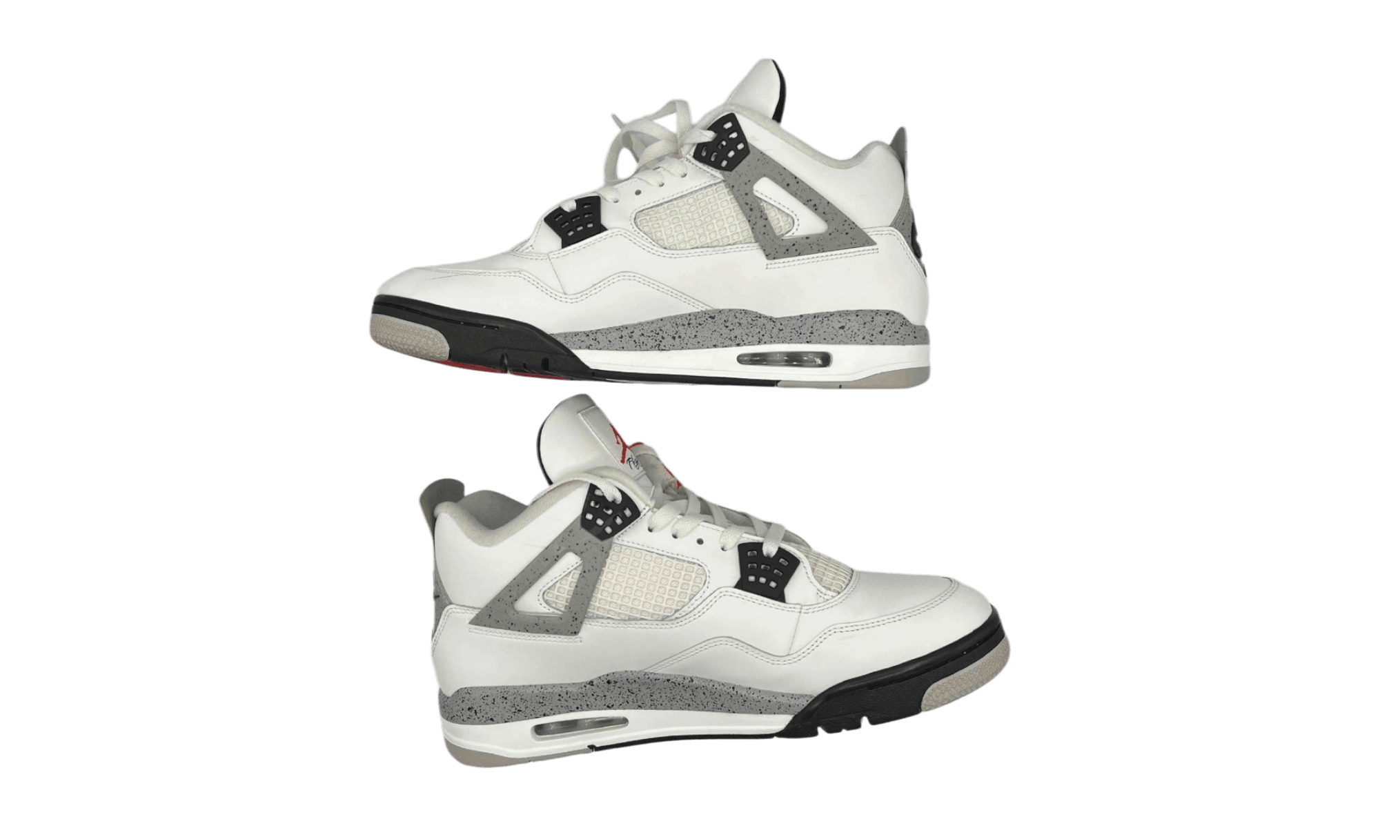 Jordan Brand Jordan 4 Retro White Cement (2025)(PreOwned) Size US 14 / EU 47 - 3 Thumbnail