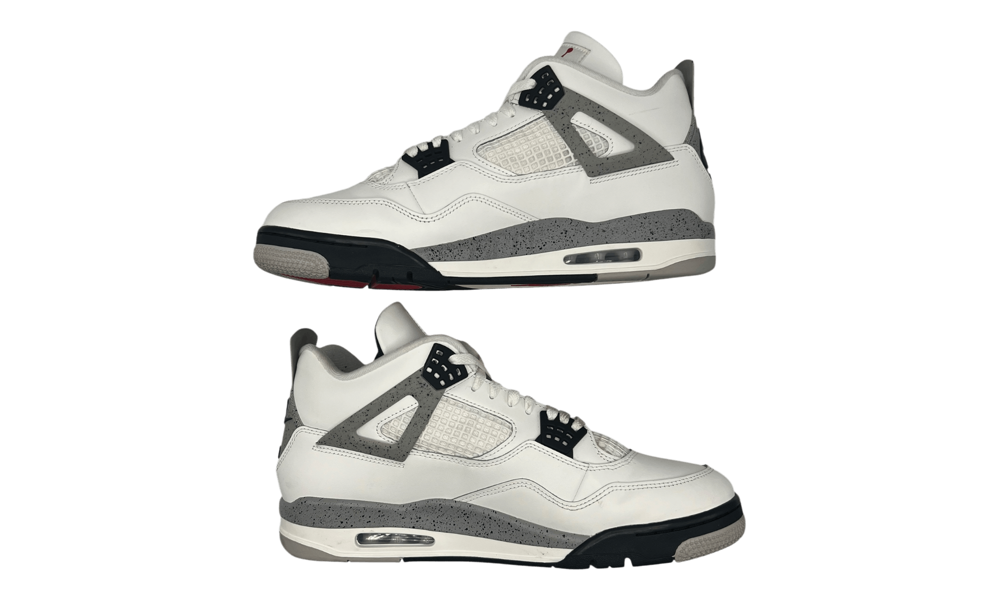 Jordan Brand Jordan 4 Retro White Cement (2025) (PreOwned) Size US 14 / EU 47 - 3 Thumbnail