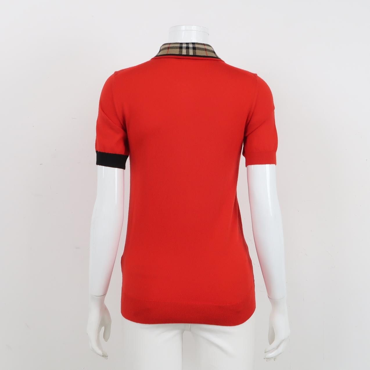 Burberry Burberry Women m Short Sleeve Shirts Size M / US 6-8 / IT 42-44 - 2 Thumbnail