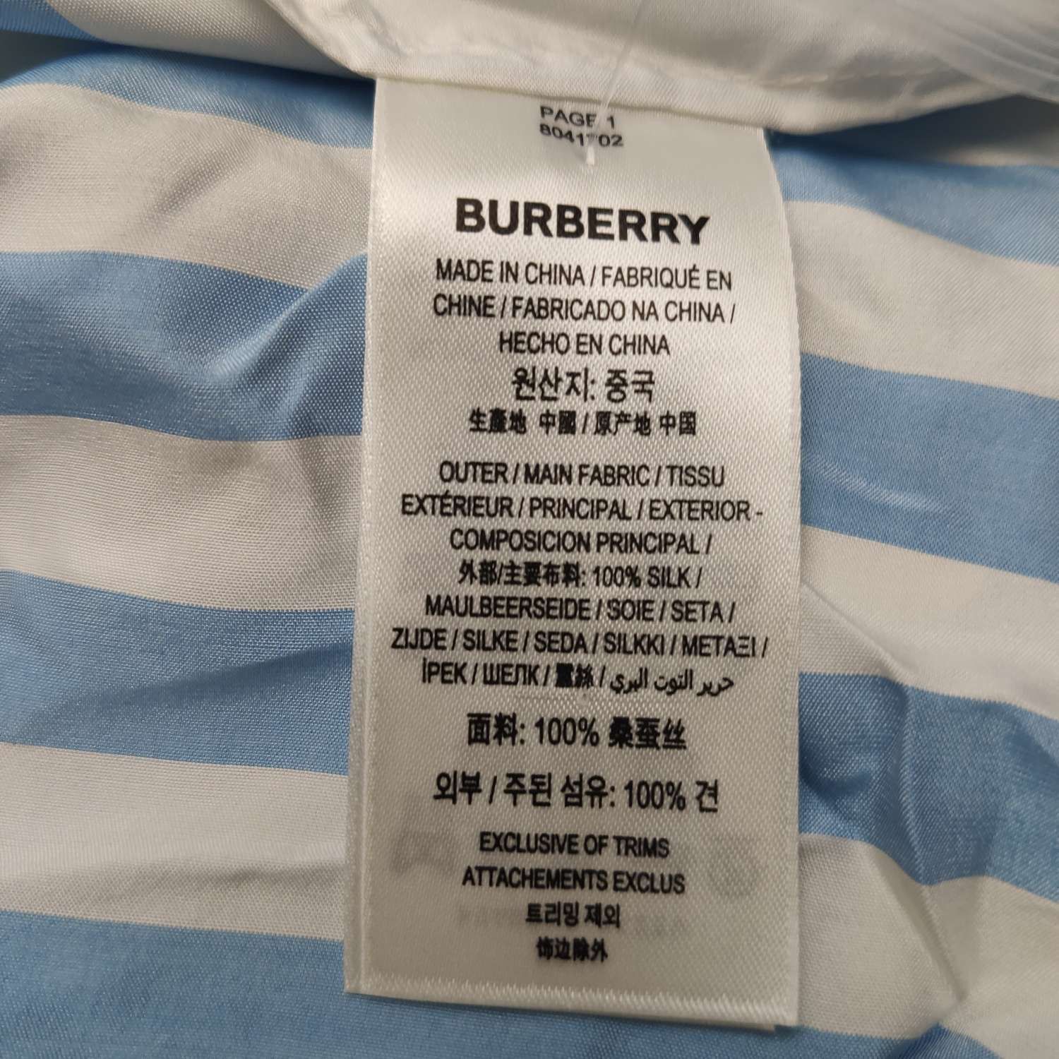 Burberry Burberry Women s Button Ups Size S / US 4 / IT 40 - 8 Thumbnail