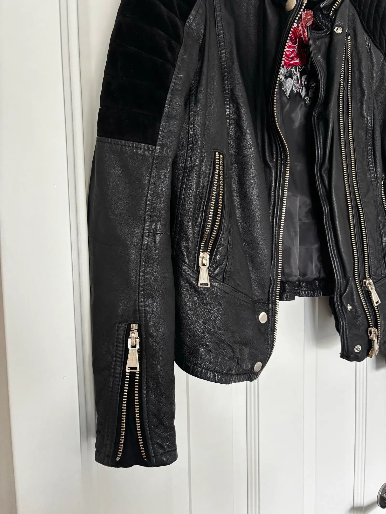 JOFAMA Jofama Jofama by Caroline Roxy Leather Jacket Size S / US 4 / IT 40 - 3 Thumbnail