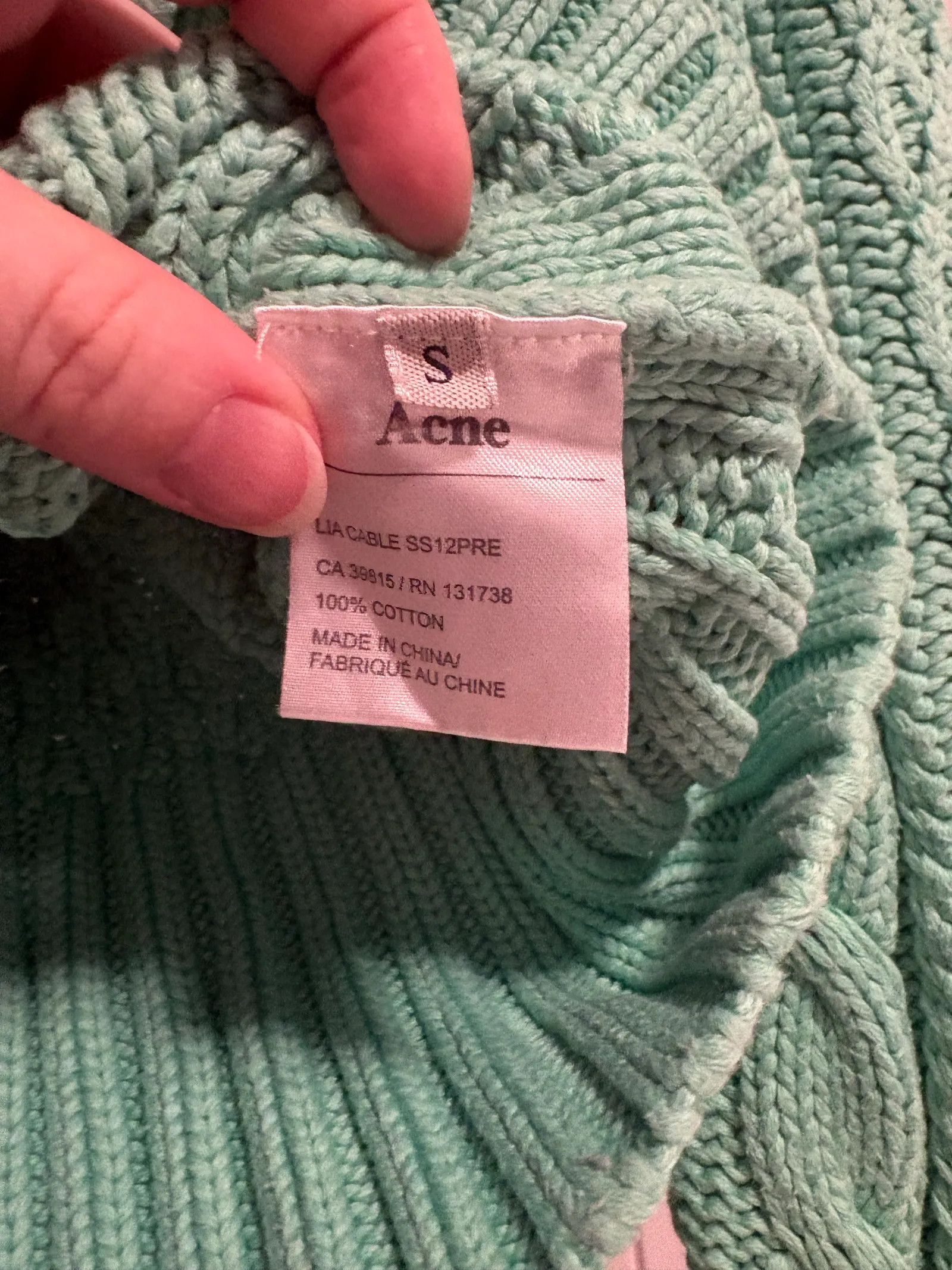 Acne Studios Acne Studios Sweater Size S / US 4 / IT 40 - 2 Thumbnail