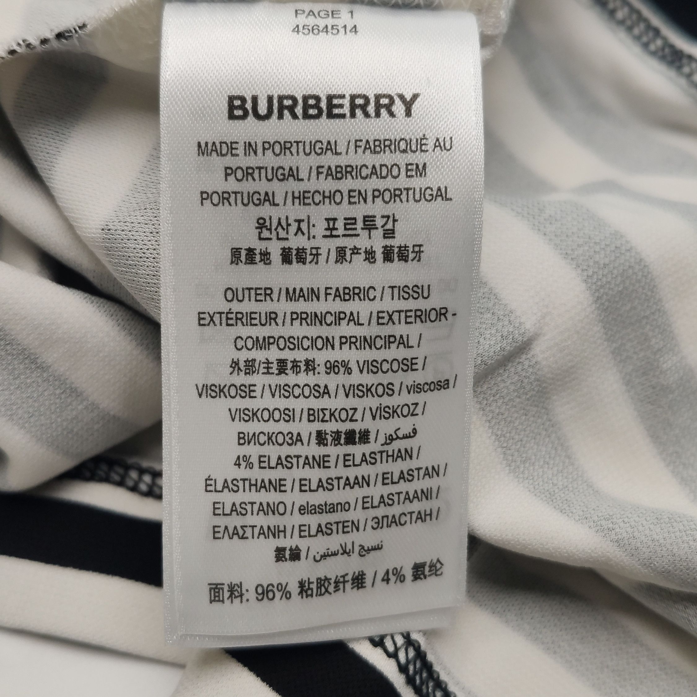 Burberry Burberry Women s Short Sleeve Shirts Size S / US 4 / IT 40 - 7 Thumbnail