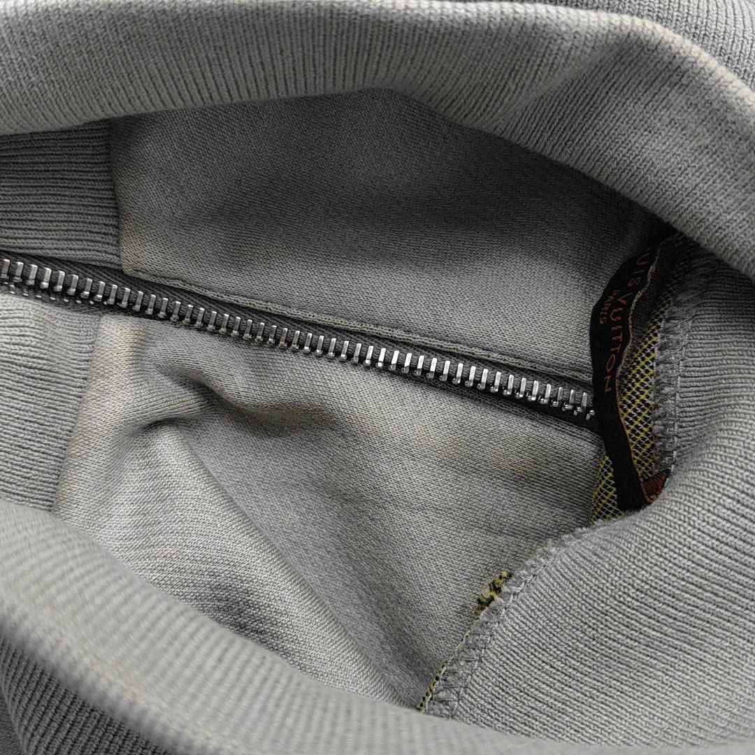 Louis Vuitton Louis Vuitton Half-Zip Logo Sweatshirt XL Size US XL / EU 56 / 4 - 8 Thumbnail