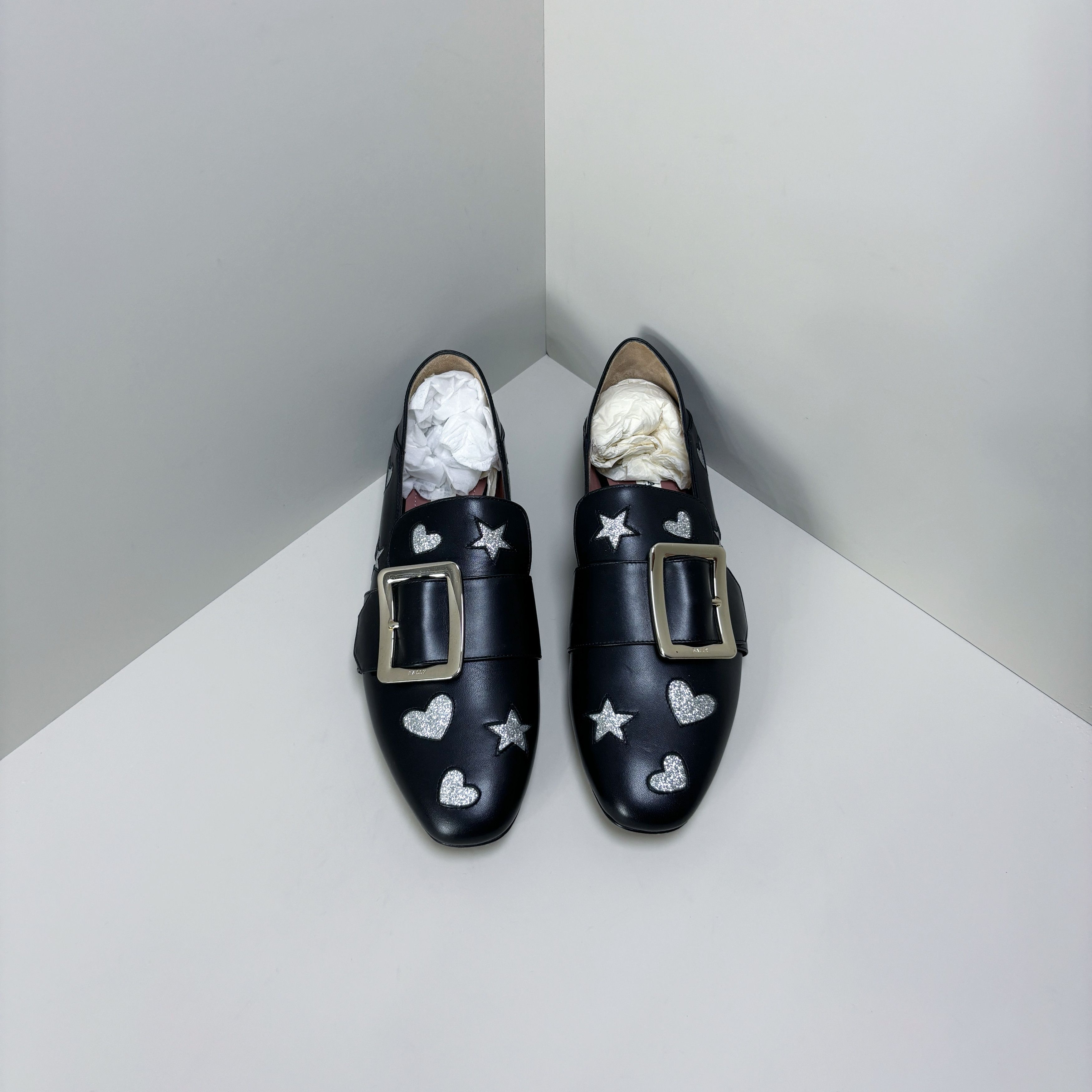Bally Bally Star Heart Buckle Loafers IT 39 Size US 9 / IT 39 - 2 Thumbnail