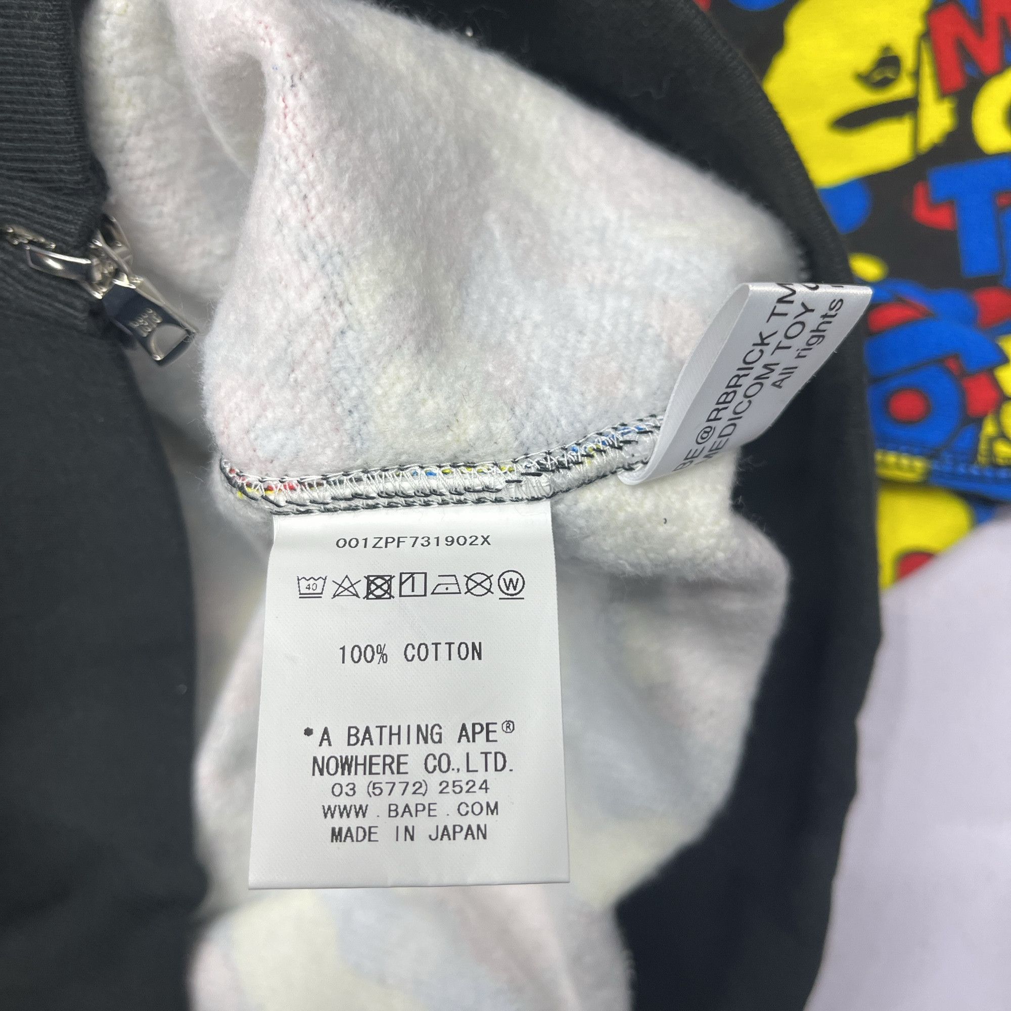 Bape A Bathing Ape x Medicom Toy Camo Hoodie Size M Size US M / EU 48-50 / 2 - 3 Thumbnail
