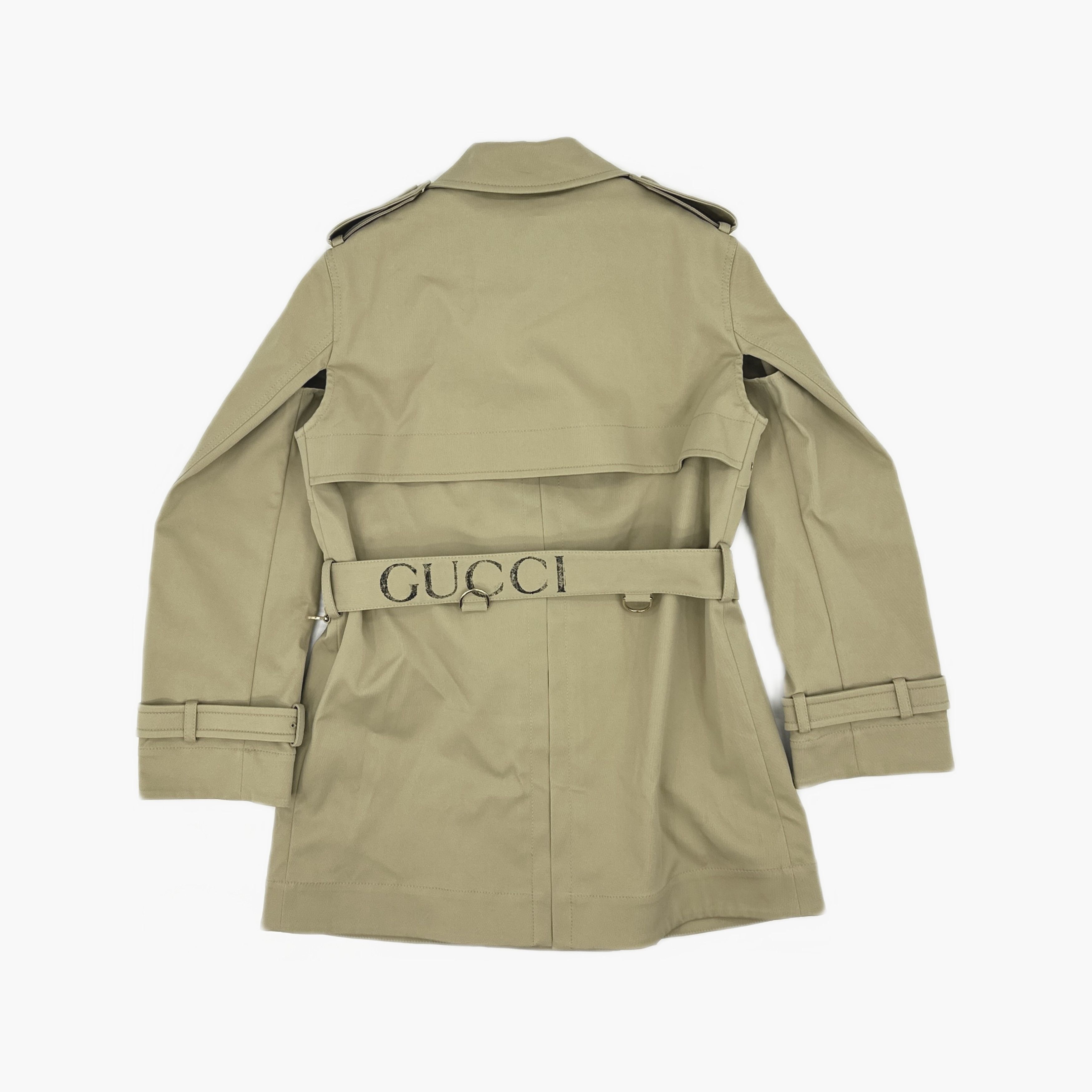 Gucci Gucci Logo Belt Trench Coat Size 36 Size XS / US 0-2 / IT 36-38 - 2 Thumbnail