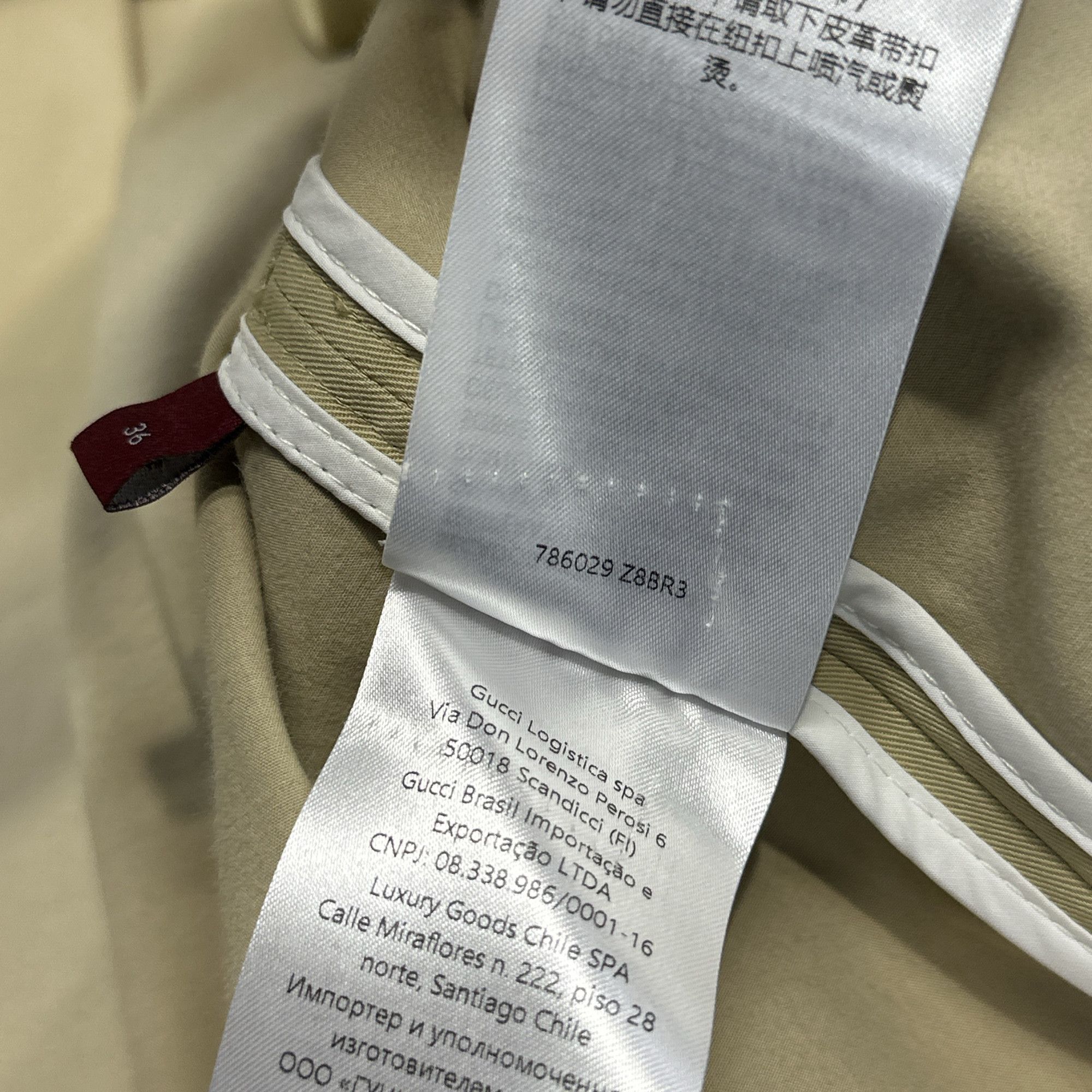 Gucci Gucci Logo Belt Trench Coat Size 36 Size XS / US 0-2 / IT 36-38 - 5 Thumbnail