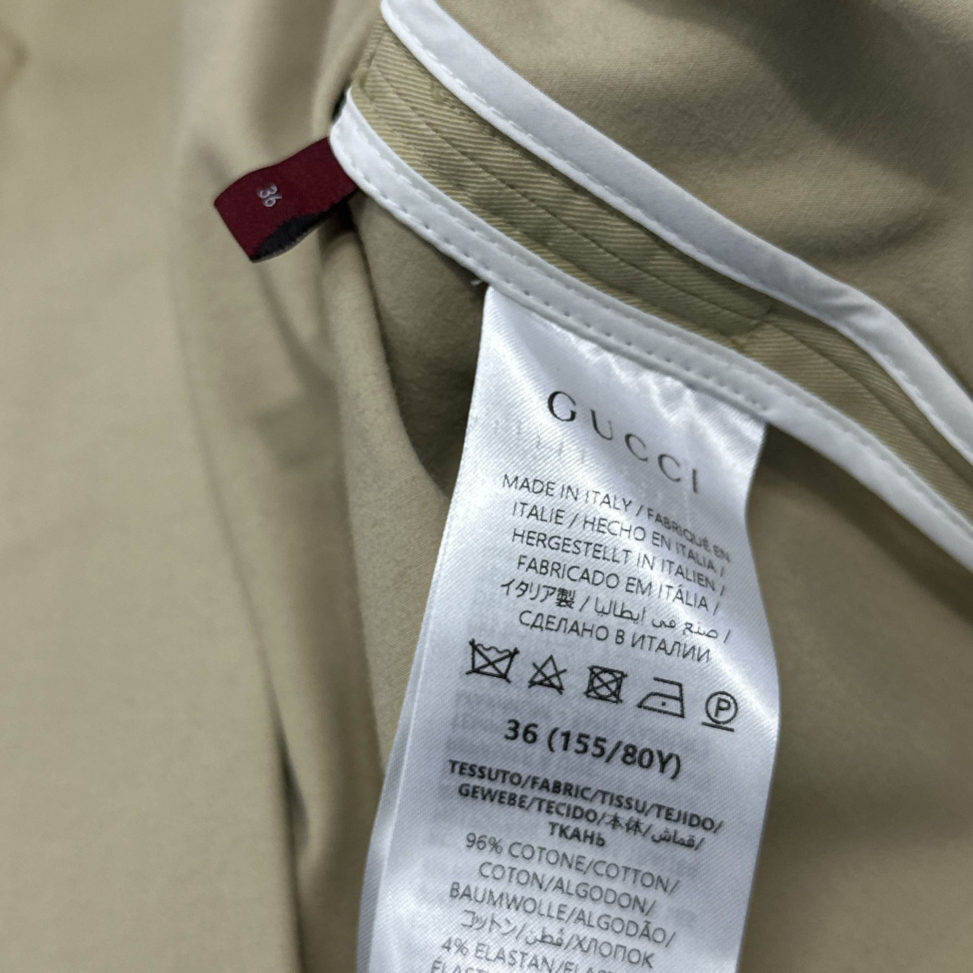 Gucci Gucci Logo Belt Trench Coat Size 36 Size XS / US 0-2 / IT 36-38 - 4 Thumbnail