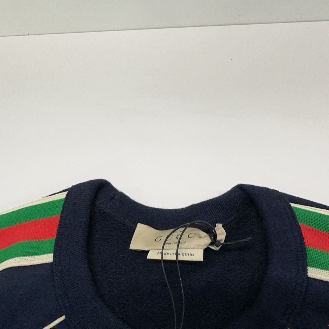 Gucci Gucci Web Stripe Sweatshirt Size M Size US M / EU 48-50 / 2 - 5 Thumbnail