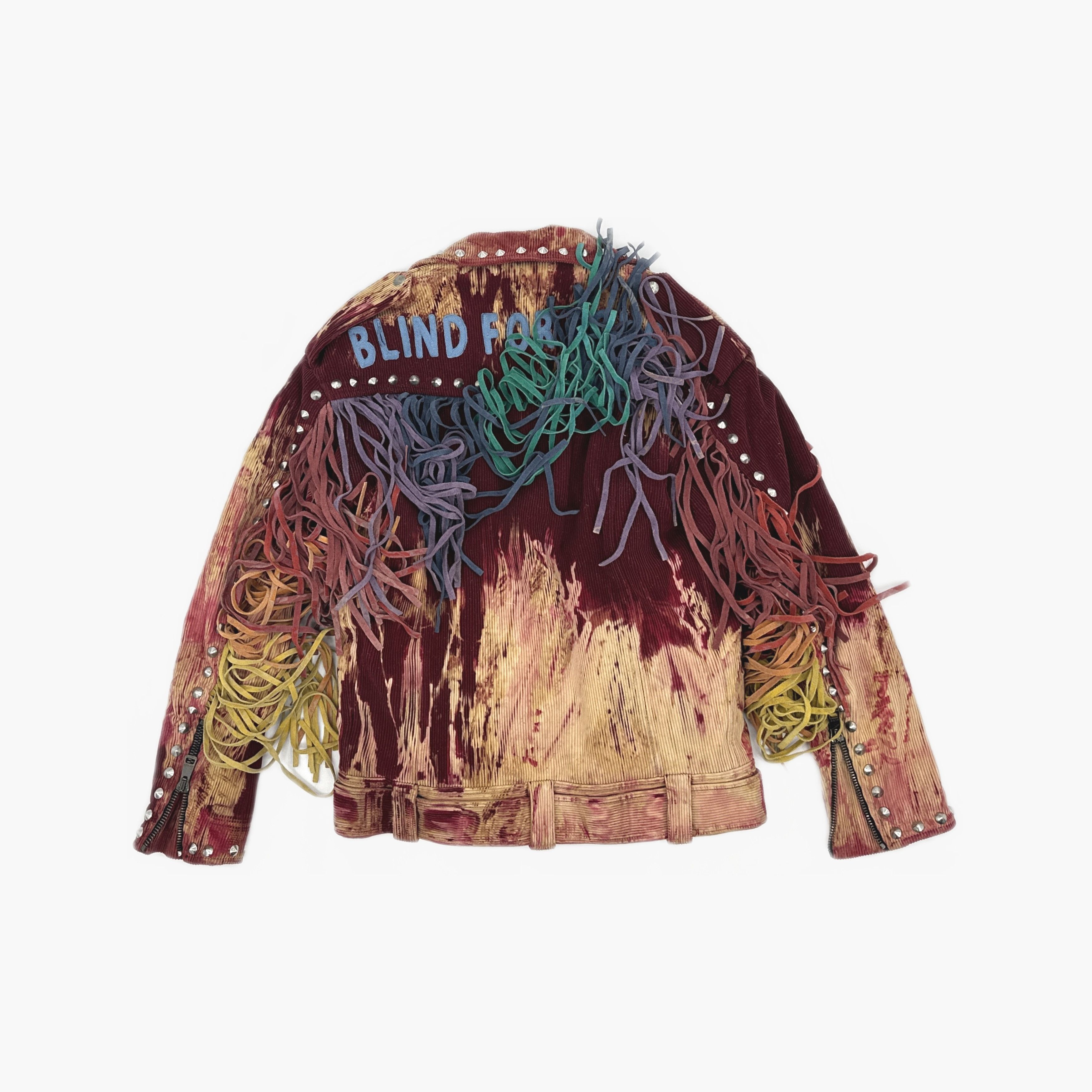 Gucci Gucci Studded Corduroy Fringe Jacket Size 38 Size XS / US 0-2 / IT 36-38 - 2 Thumbnail