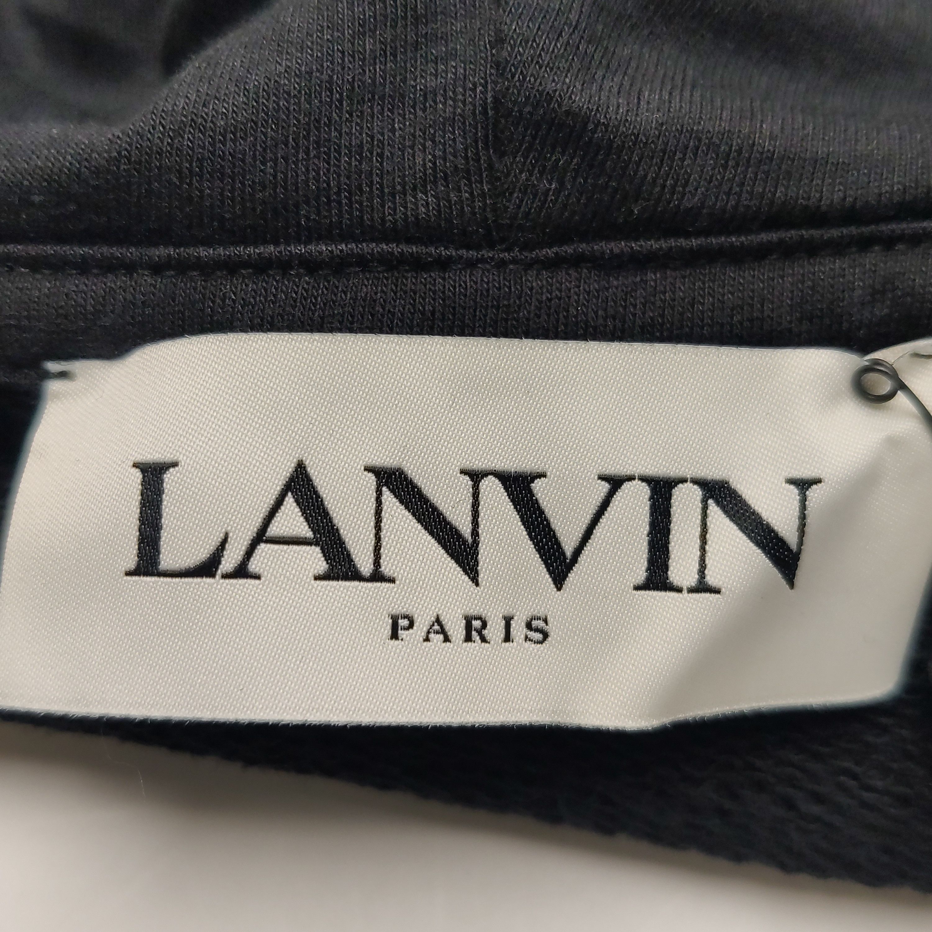 Lanvin Lanvin Embroidered Logo Hoodie XL Size US XL / EU 56 / 4 - 6 Thumbnail