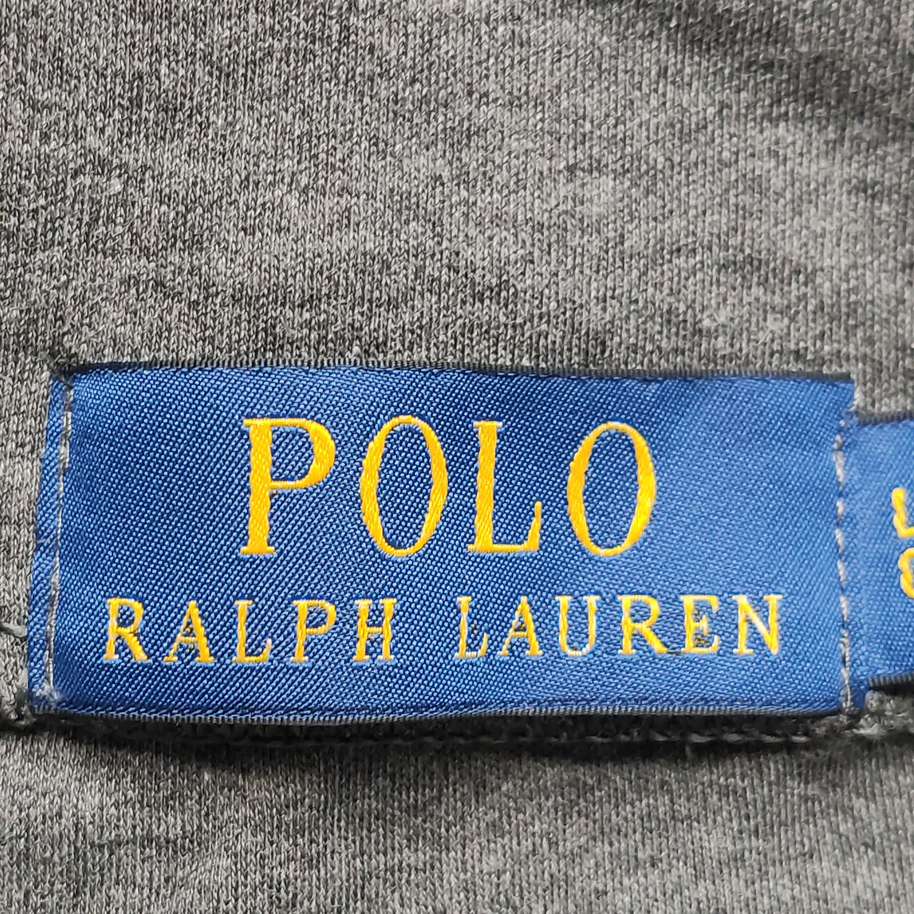Polo Ralph Lauren Polo Ralph Lauren Gray Mock Neck Long Sleeve T-Shirt Size L Size US L / EU 52-54 / 3 - 4 Thumbnail