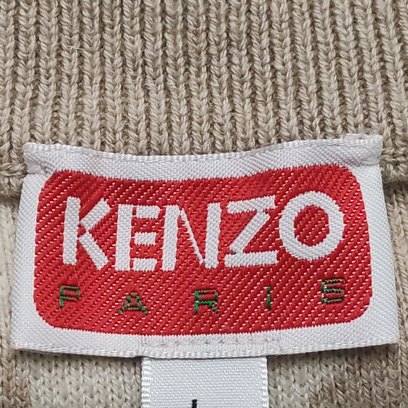 Kenzo Kenzo Floral Knit Sweater L Size US L / EU 52-54 / 3 - 5 Thumbnail