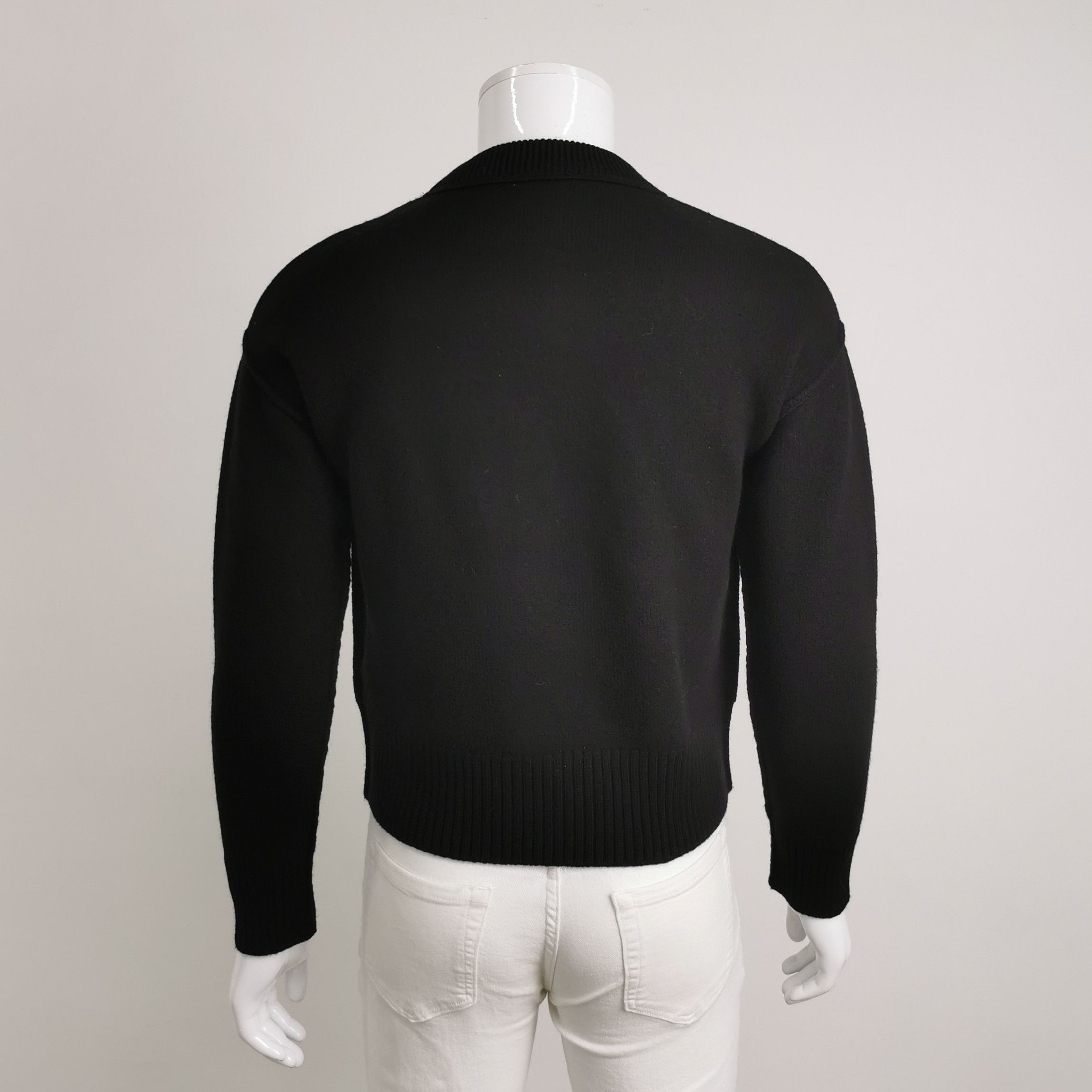 AMI AMI Alexandre Mattiussi Heart Logo Sweater Size S Size US S / EU 44-46 / 1 - 2 Thumbnail