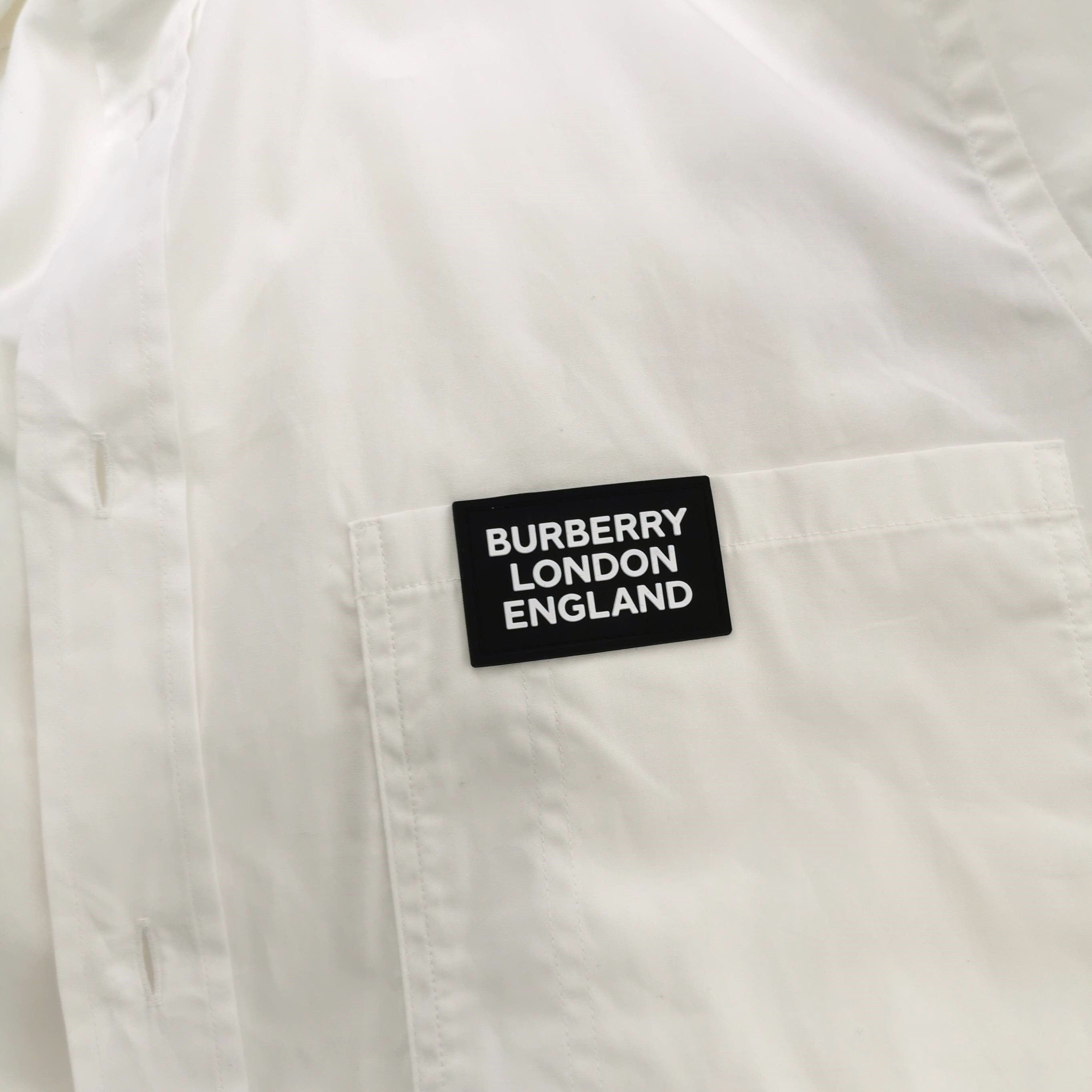 Burberry Burberry Logo Patch Button Up Shirt Size L Size US L / EU 52-54 / 3 - 3 Thumbnail