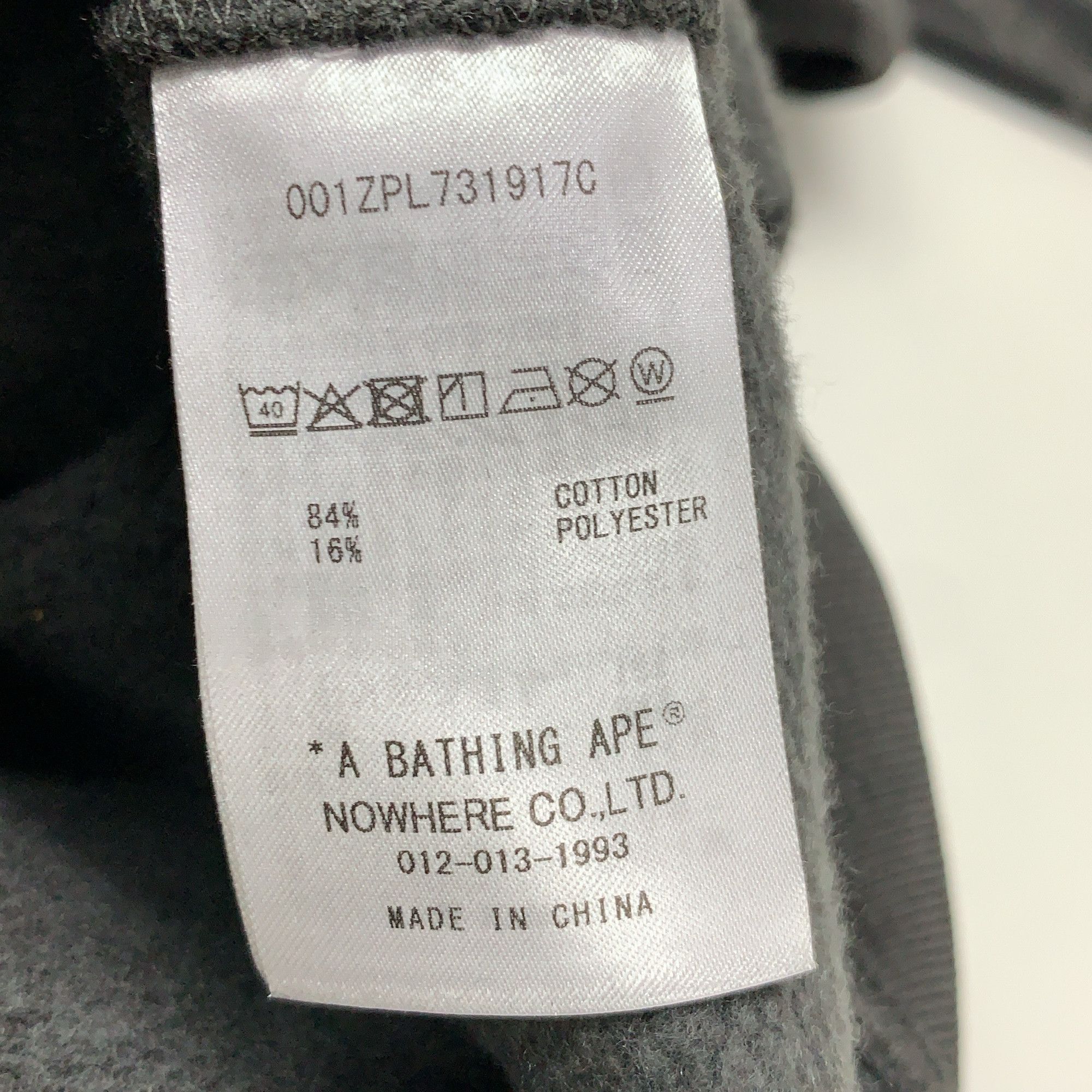 Bape A Bathing Ape x Clot Split Camo Full Zip Hoodie XL Size US XL / EU 56 / 4 - 3 Thumbnail