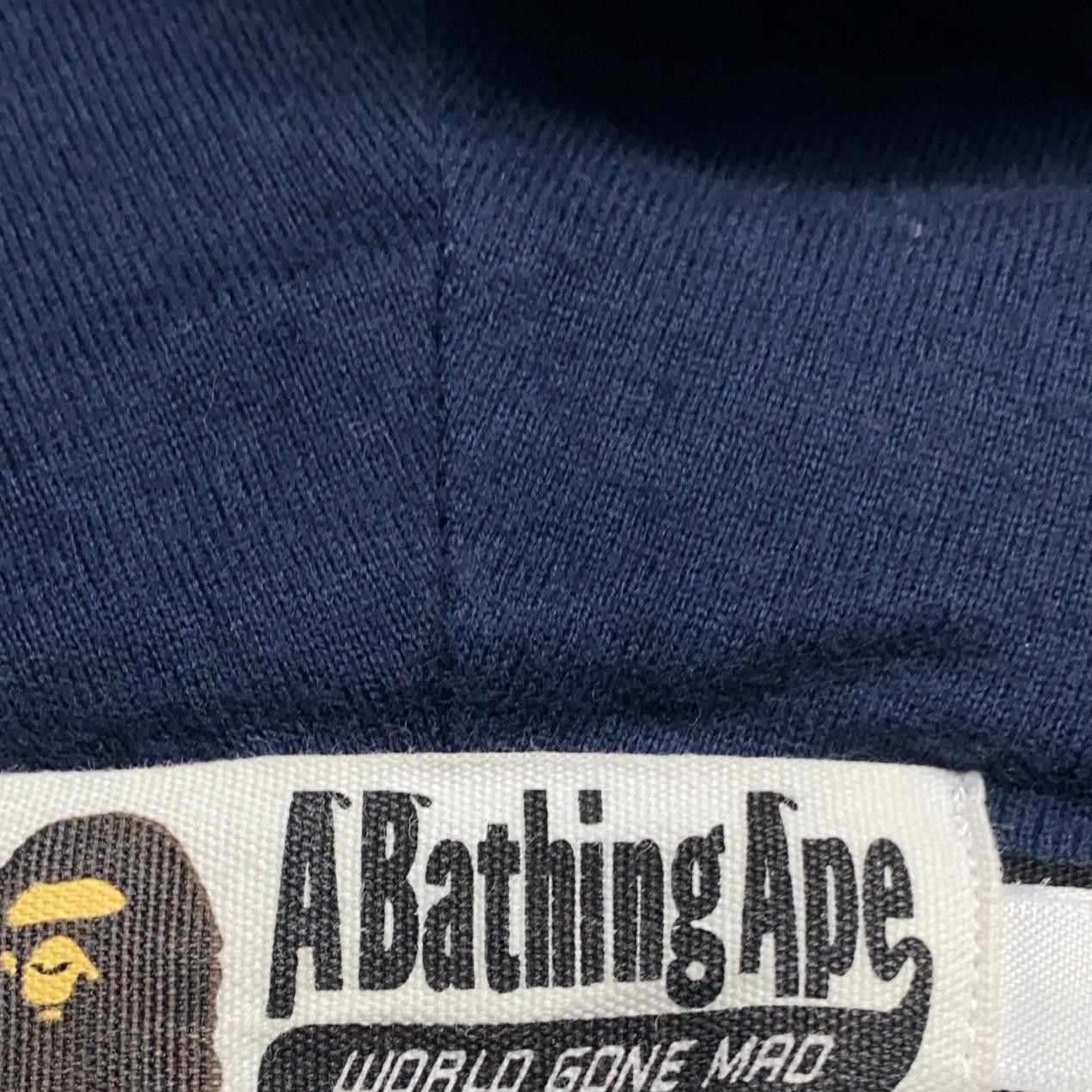 Bape A Bathing Ape Blue Camo Shark Full-Zip Hoodie Size XXL Size US XXL / EU 58 / 5 - 6 Thumbnail
