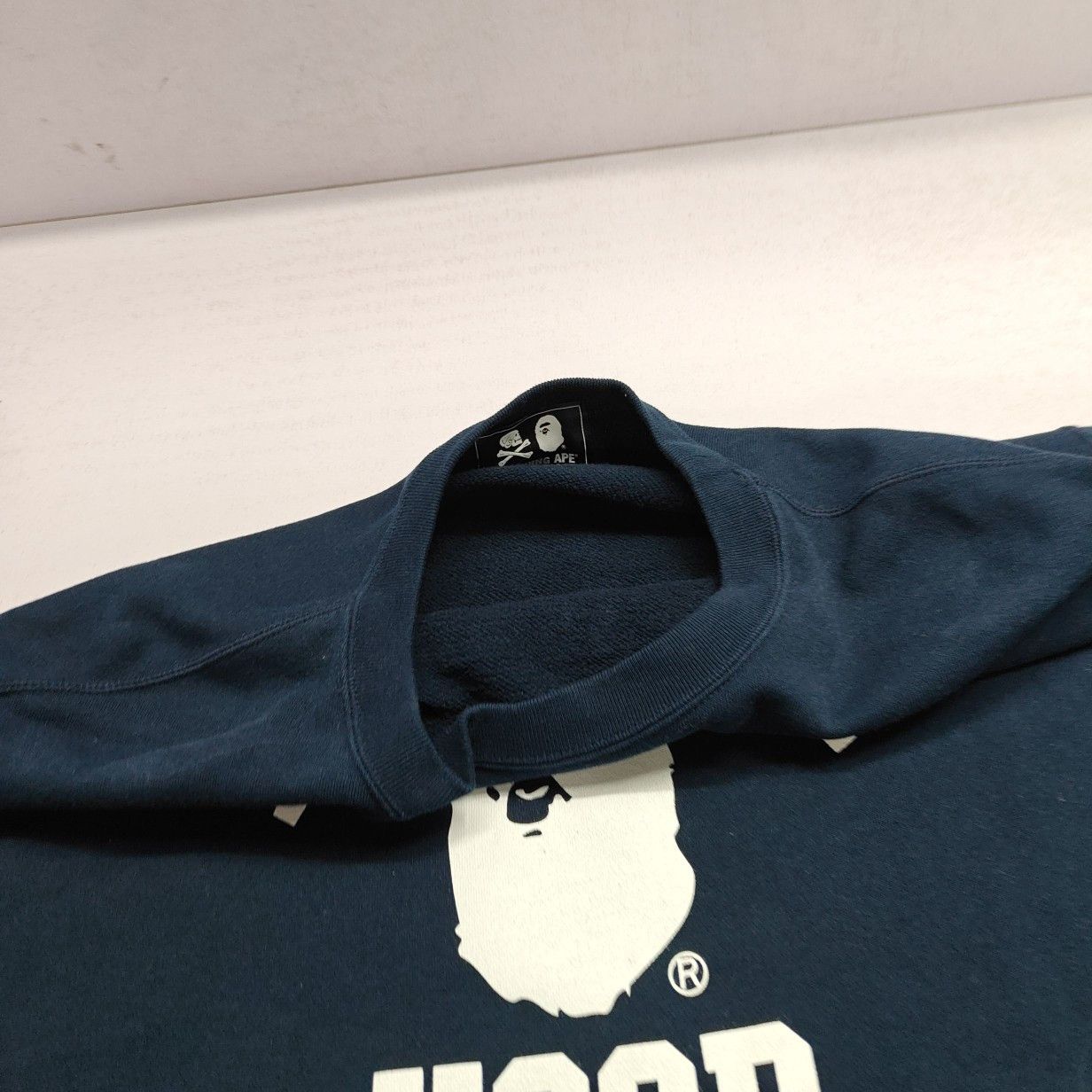 Bape A Bathing Ape x Neighborhood Logo Sweatshirt XL Size US XL / EU 56 / 4 - 7 Thumbnail