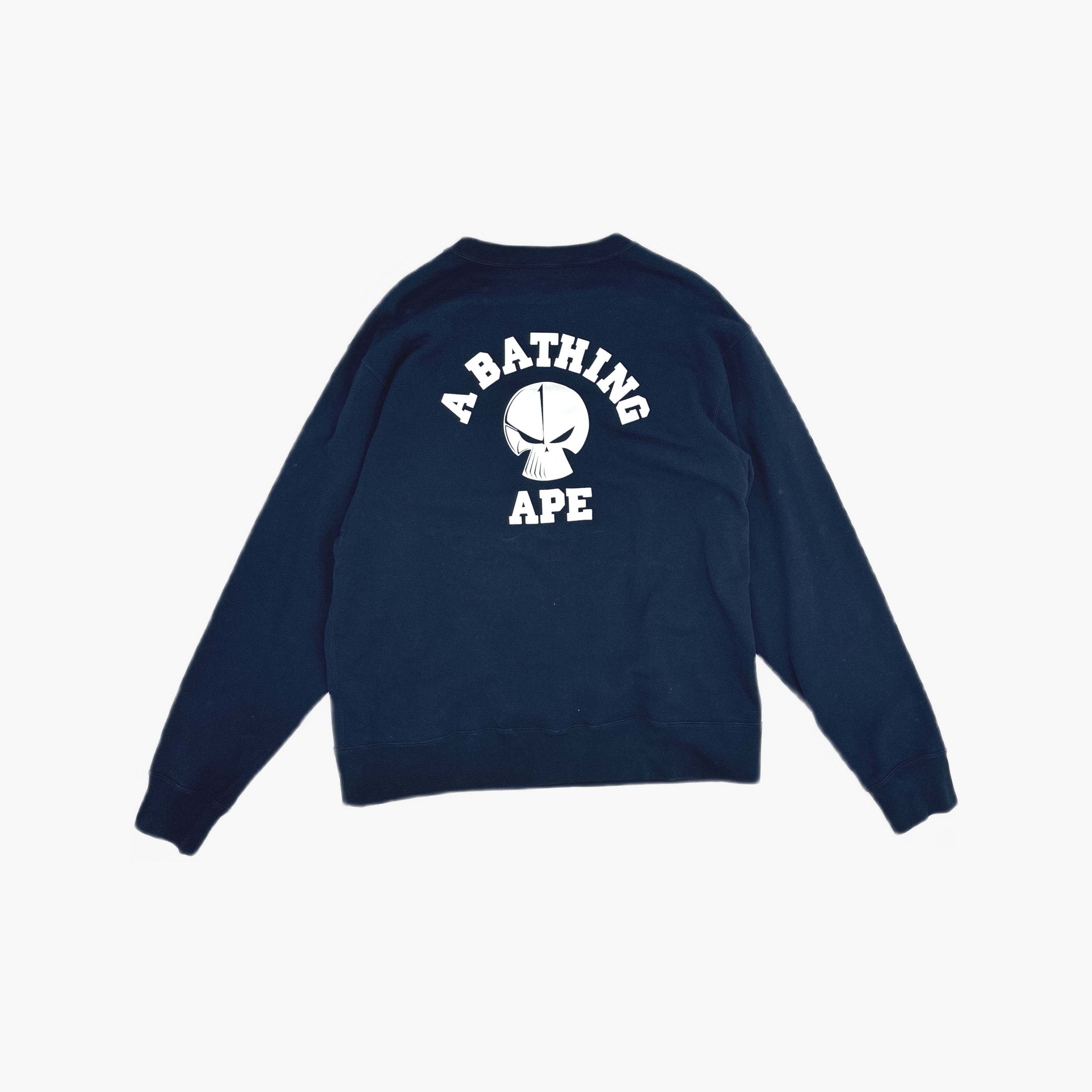Bape A Bathing Ape x Neighborhood Logo Sweatshirt XL Size US XL / EU 56 / 4 - 2 Thumbnail