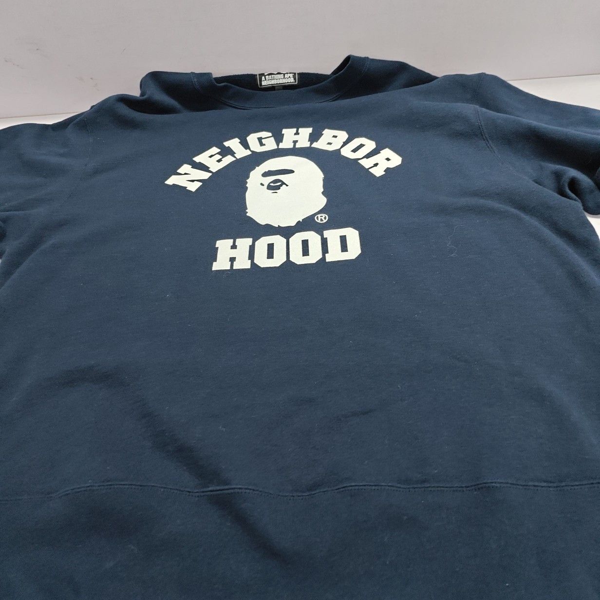 Bape A Bathing Ape x Neighborhood Logo Sweatshirt XL Size US XL / EU 56 / 4 - 8 Thumbnail