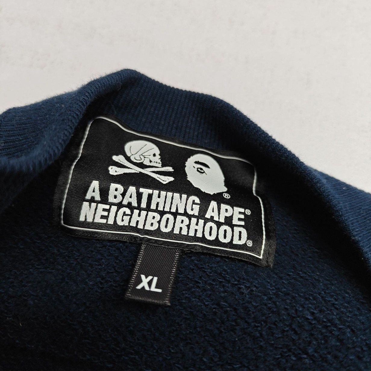 Bape A Bathing Ape x Neighborhood Logo Sweatshirt XL Size US XL / EU 56 / 4 - 4 Thumbnail