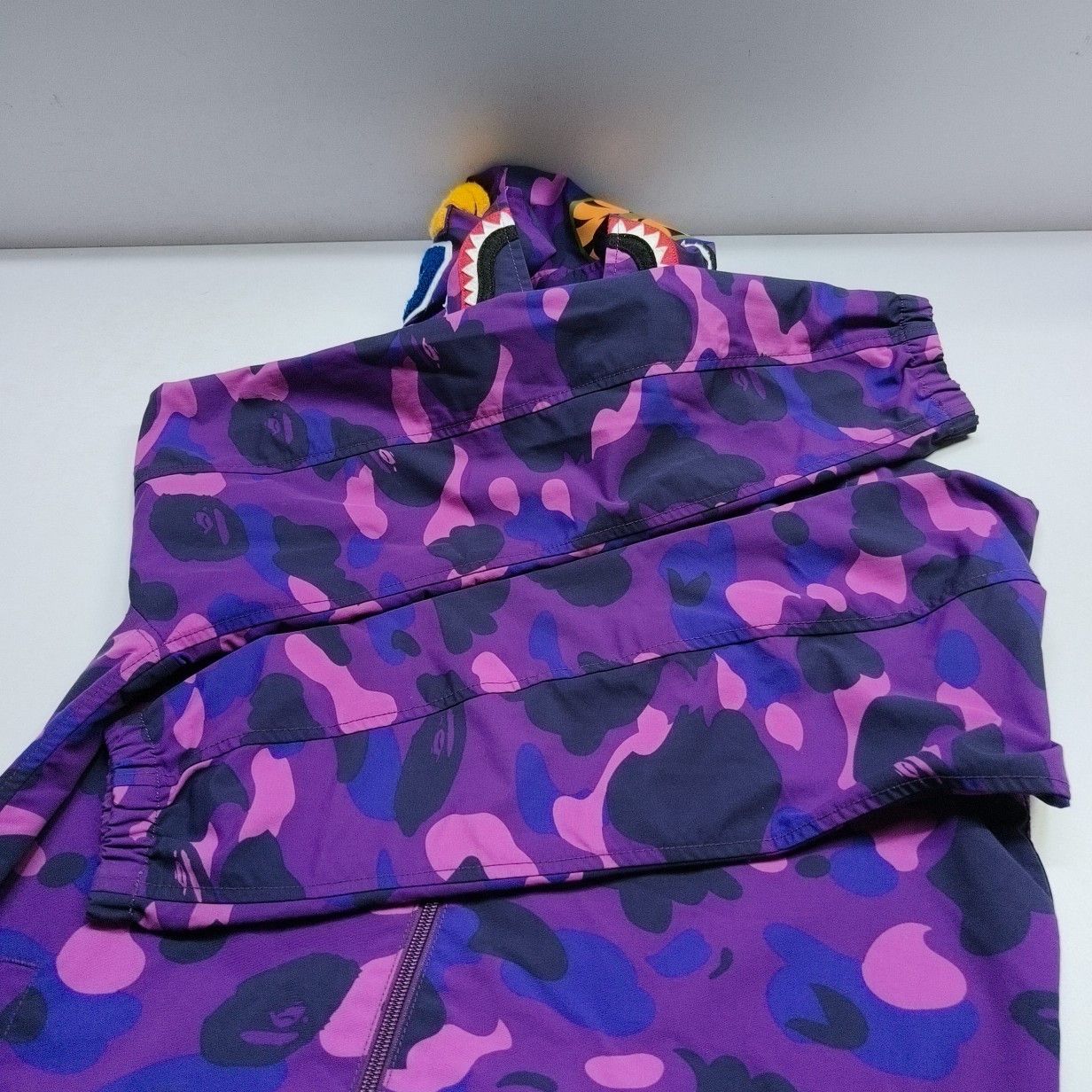 Bape A BATHING APE Purple Shark Hoodie Size S Size US S / EU 44-46 / 1 - 8 Thumbnail
