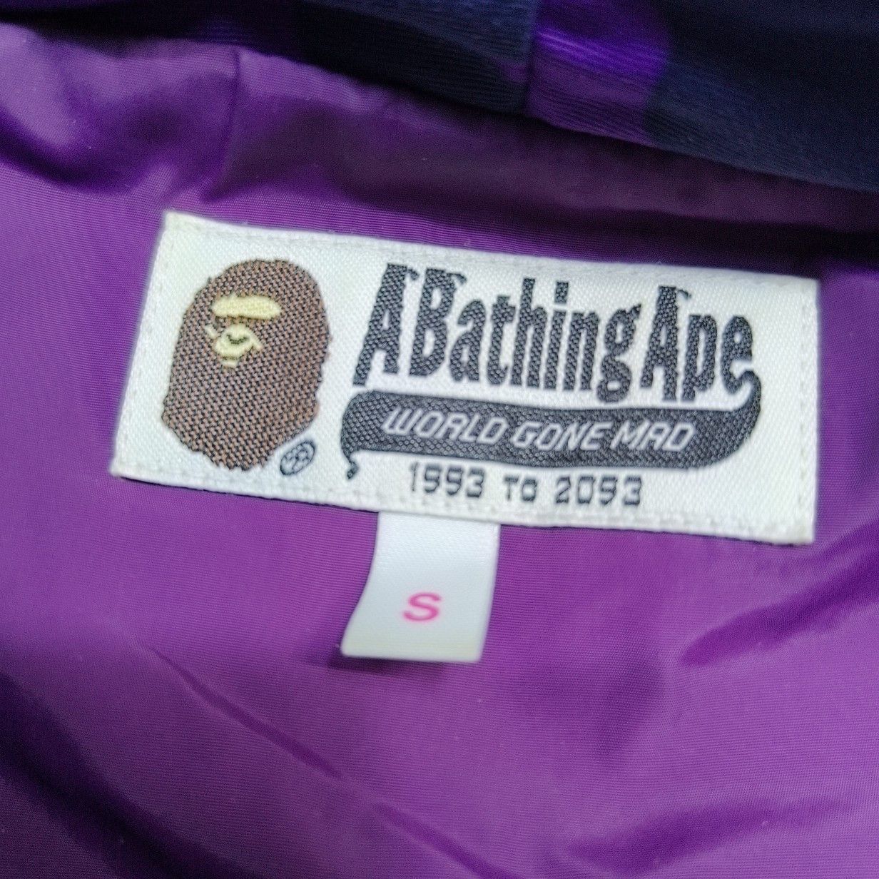 Bape A BATHING APE Purple Shark Hoodie Size S Size US S / EU 44-46 / 1 - 3 Thumbnail
