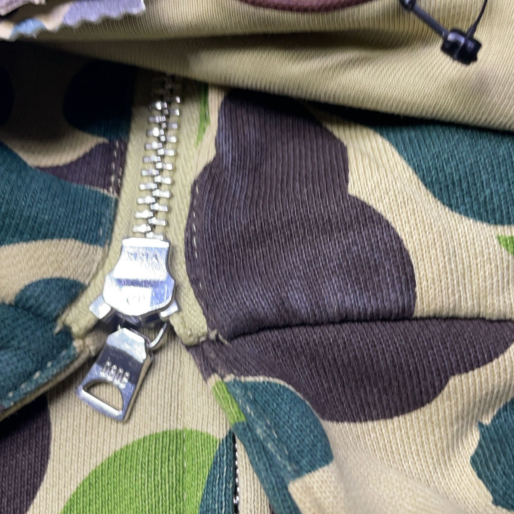 Bape A BATHING APE Patchwork Camo Hoodie Size XL Size US XL / EU 56 / 4 - 9 Thumbnail