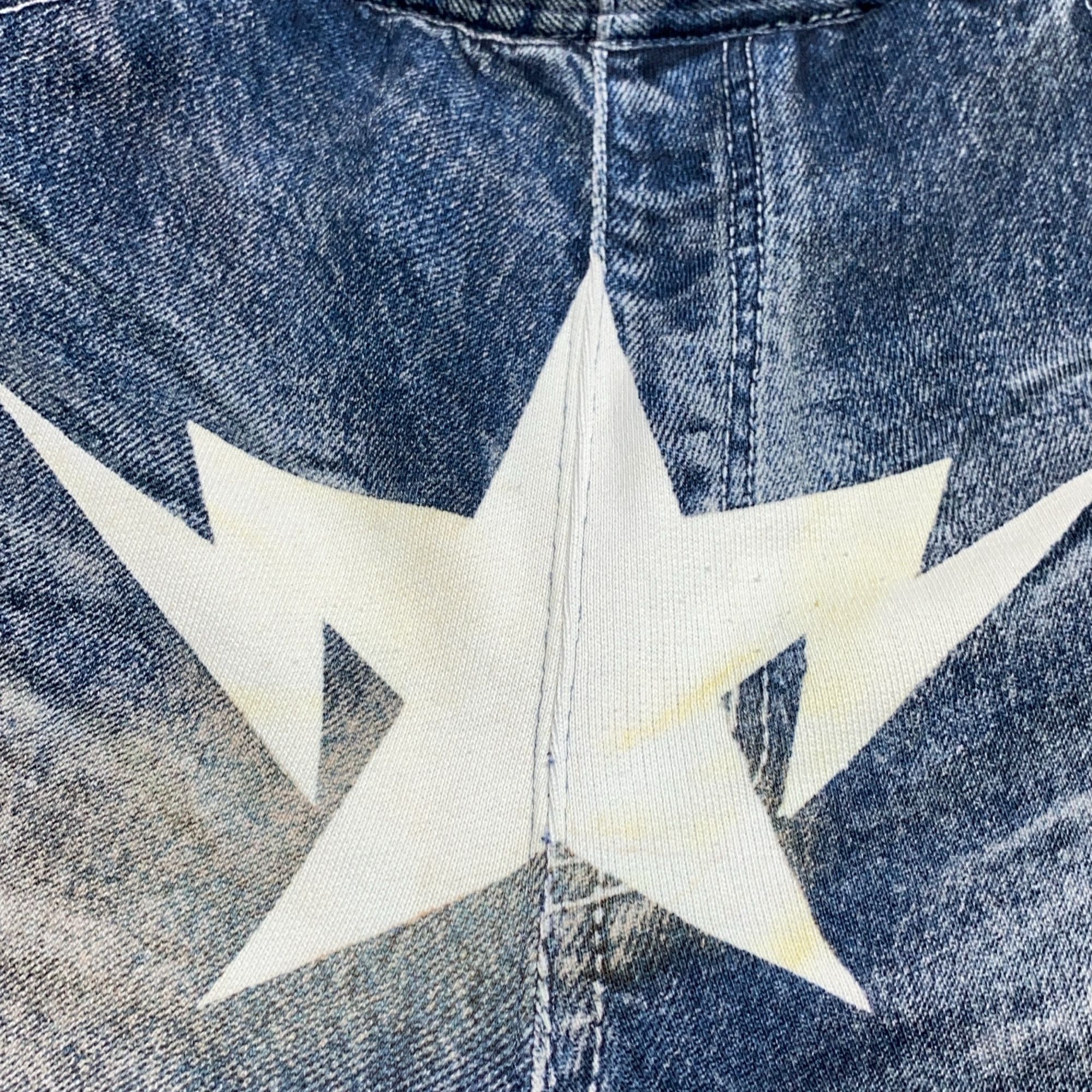 Bape A Bathing Ape Star Logo Denim Shorts Size XXL Size US 38 / EU 54 - 15 Thumbnail