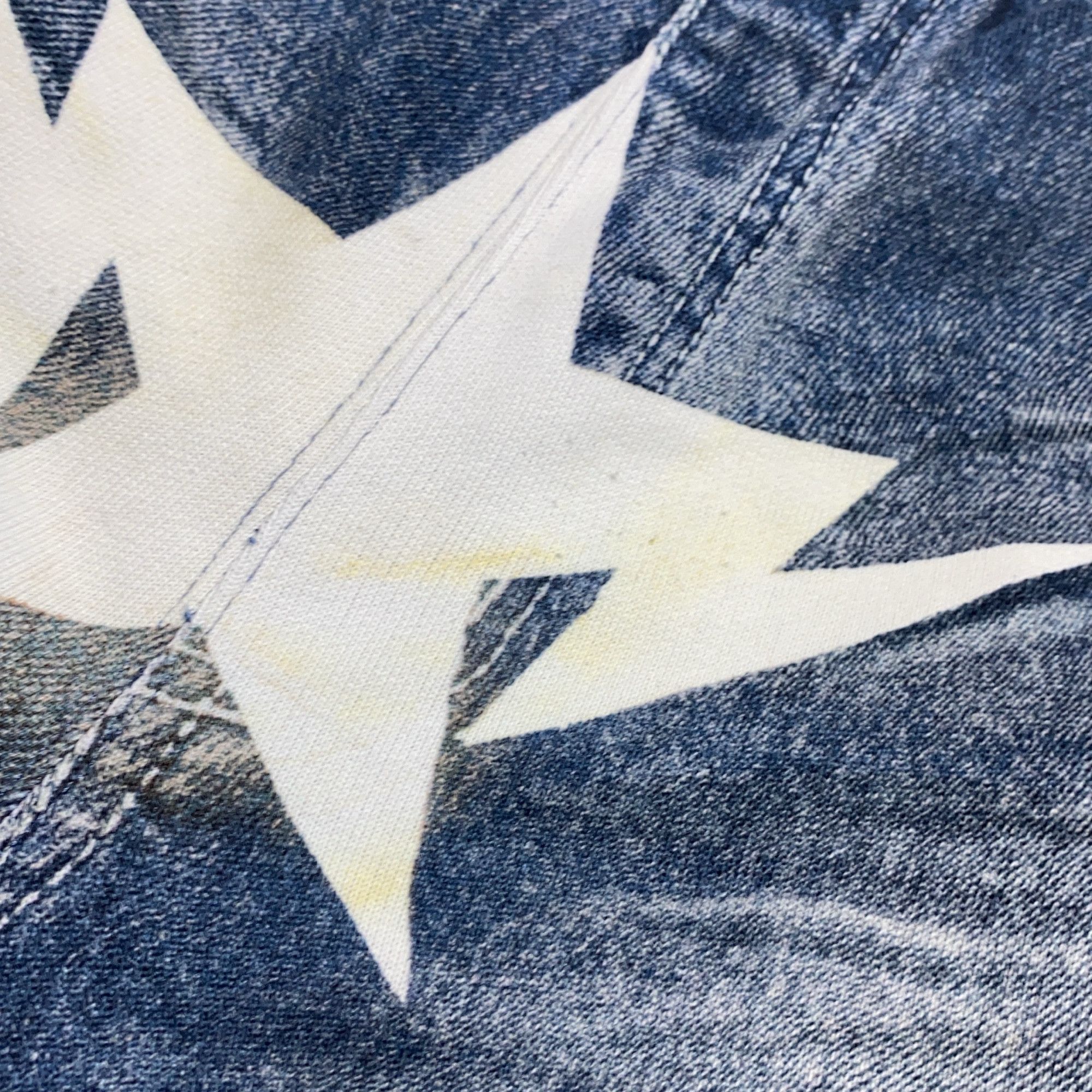 Bape A Bathing Ape Star Logo Denim Shorts Size XXL Size US 38 / EU 54 - 7 Thumbnail