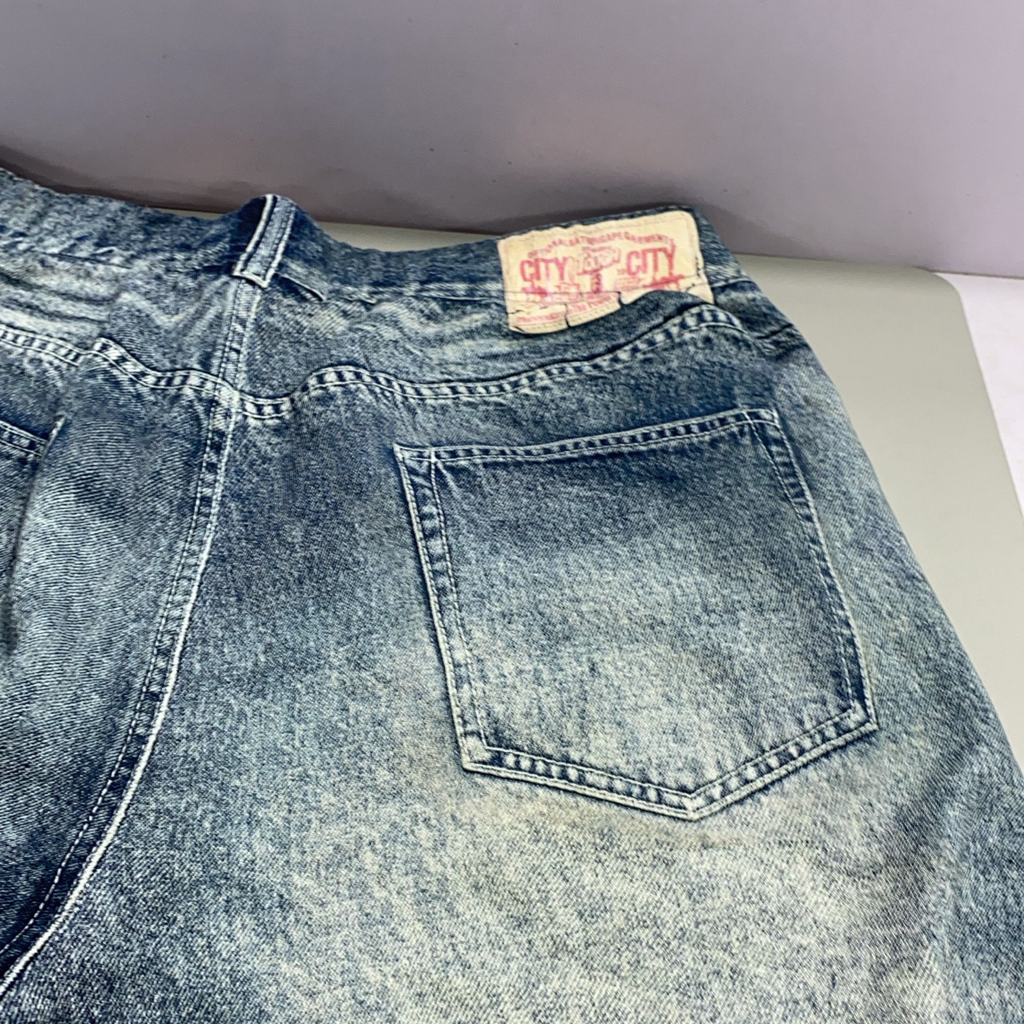 Bape A Bathing Ape Star Logo Denim Shorts Size XXL Size US 38 / EU 54 - 18 Thumbnail