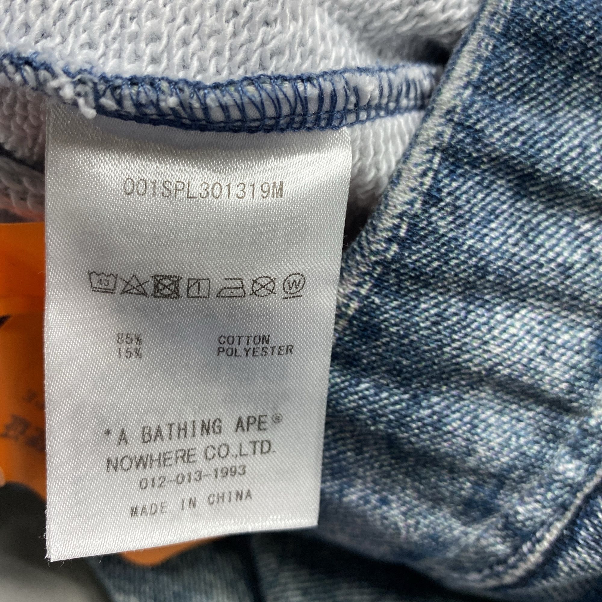 Bape A Bathing Ape Star Logo Denim Shorts Size XXL Size US 38 / EU 54 - 5 Thumbnail