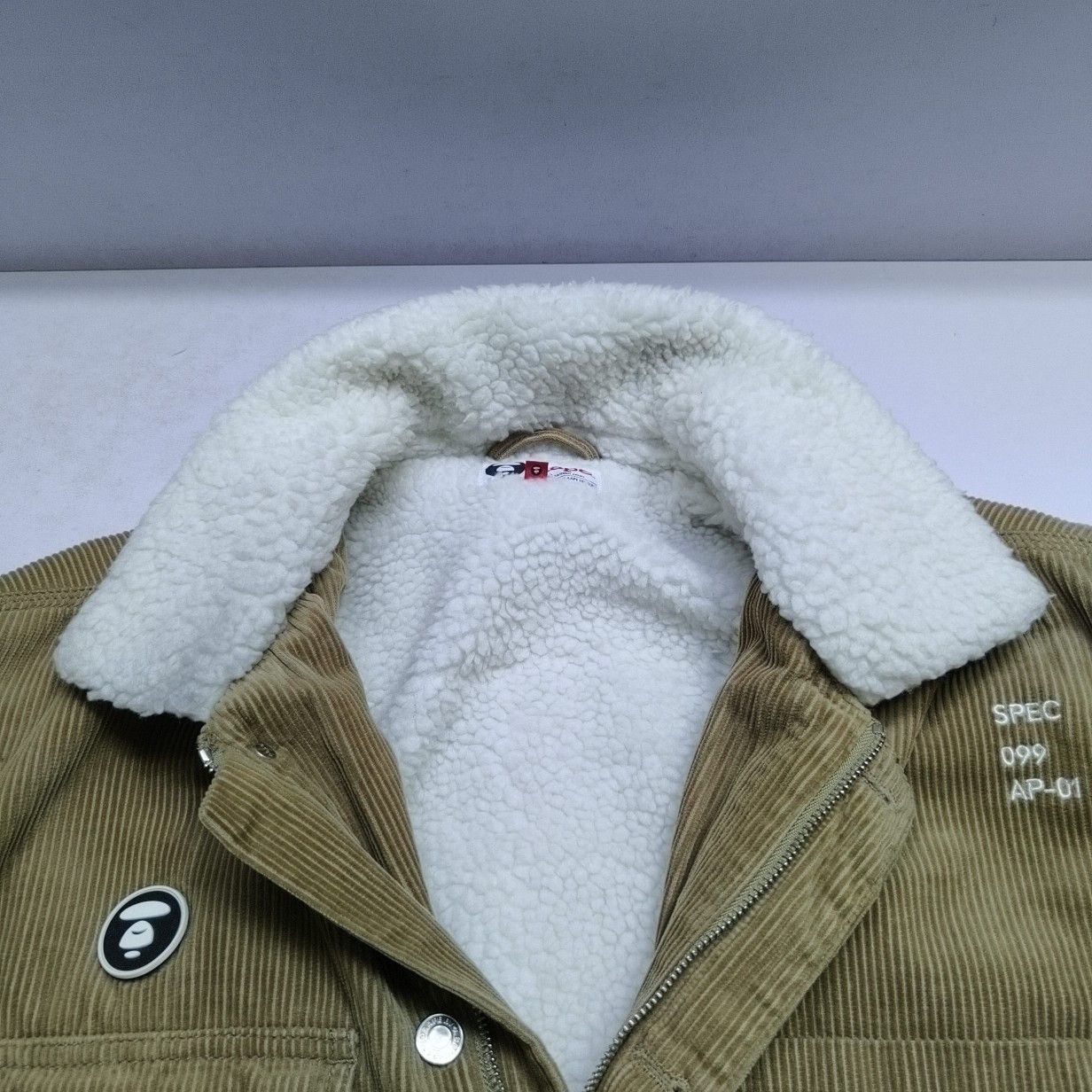 Aape Aape Corduroy Sherpa Jacket Size XL Size US XL / EU 56 / 4 - 7 Thumbnail