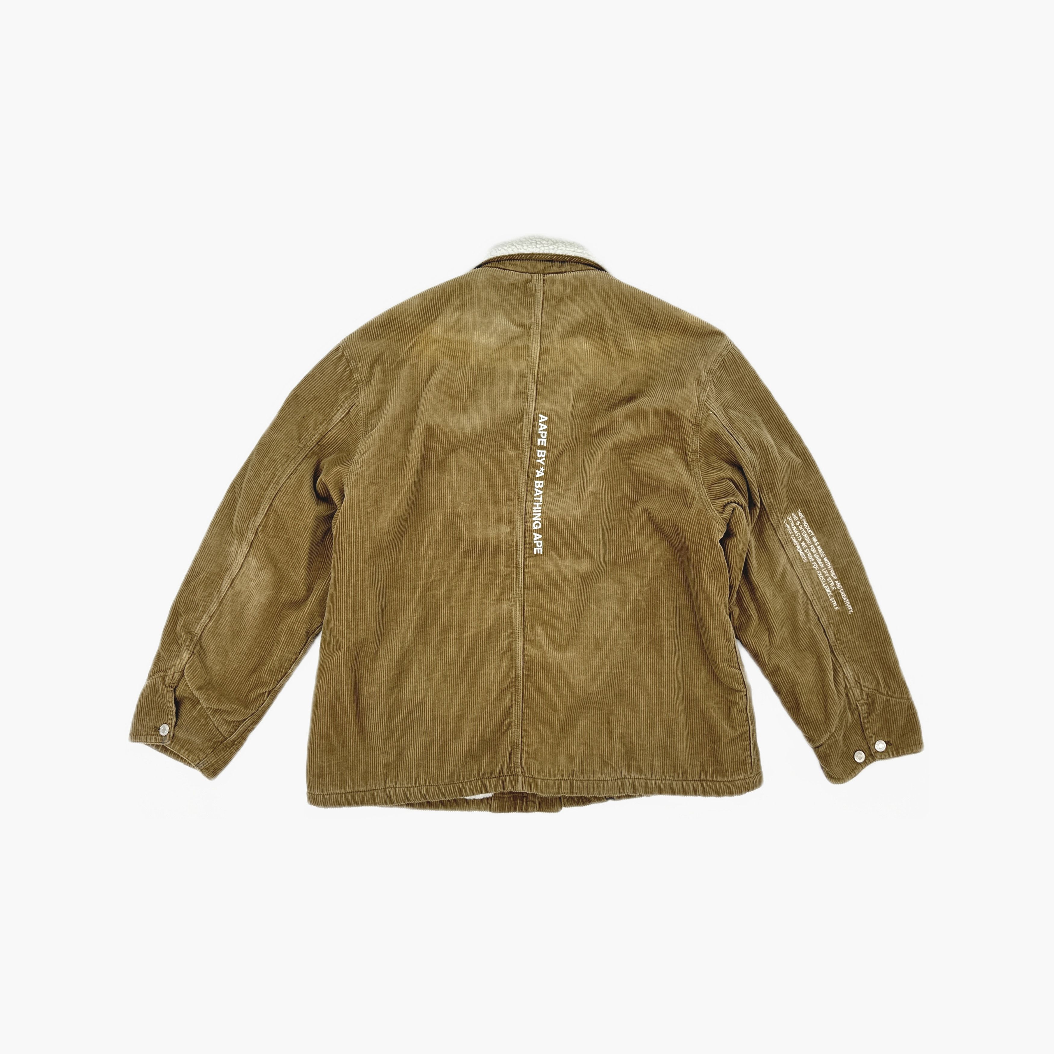 Aape Aape Corduroy Sherpa Jacket Size XL Size US XL / EU 56 / 4 - 2 Thumbnail
