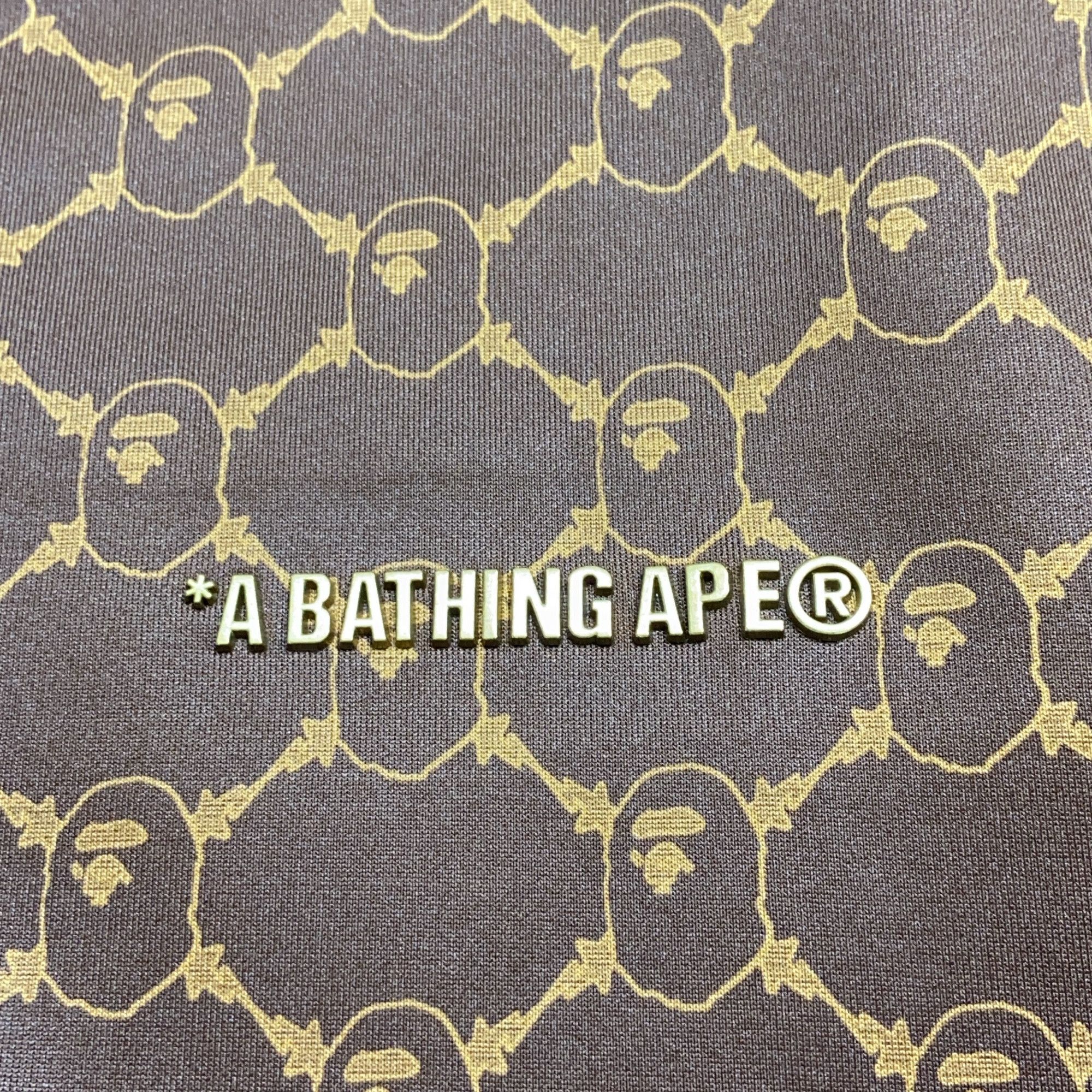 Bape A Bathing Ape Monogram Zip-Up Jacket Size XL Size US XL / EU 56 / 4 - 4 Thumbnail