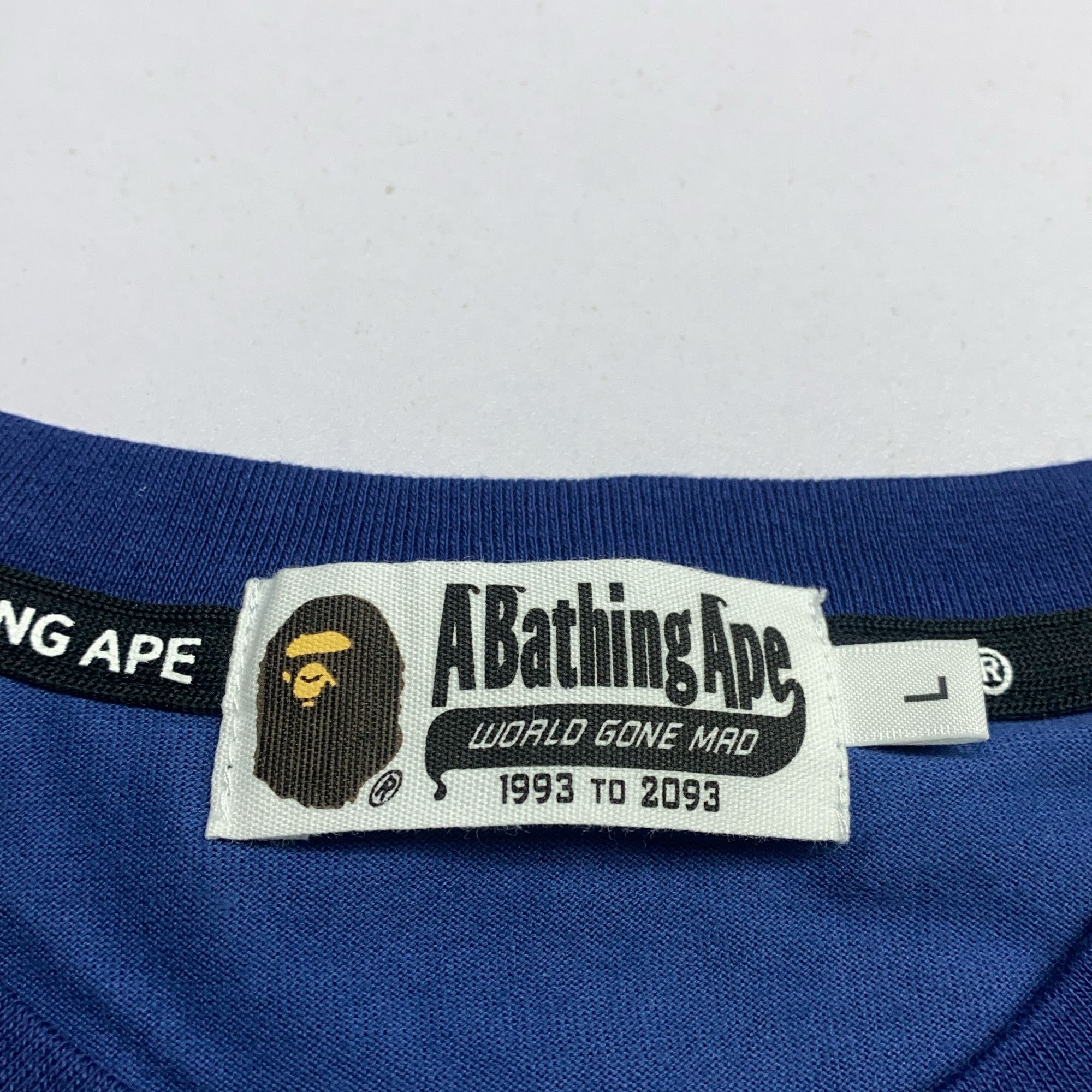 Bape A Bathing Ape PONR Shark Camo T-Shirt Size L Size US L / EU 52-54 / 3 - 3 Thumbnail
