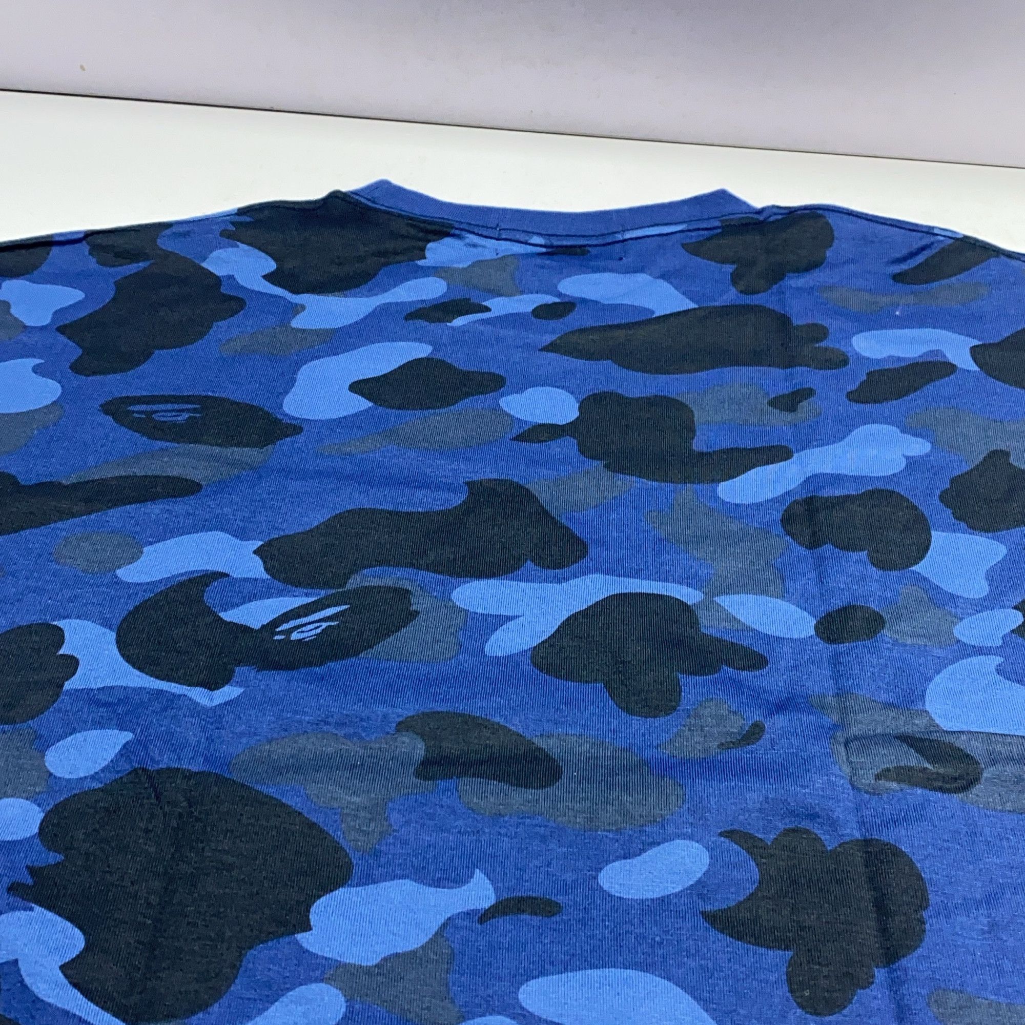 Bape A Bathing Ape PONR Shark Camo T-Shirt Size L Size US L / EU 52-54 / 3 - 6 Thumbnail